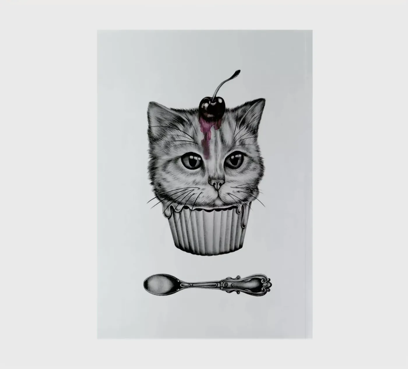 Cupcat Notizbuch von Maria Vdovichenko