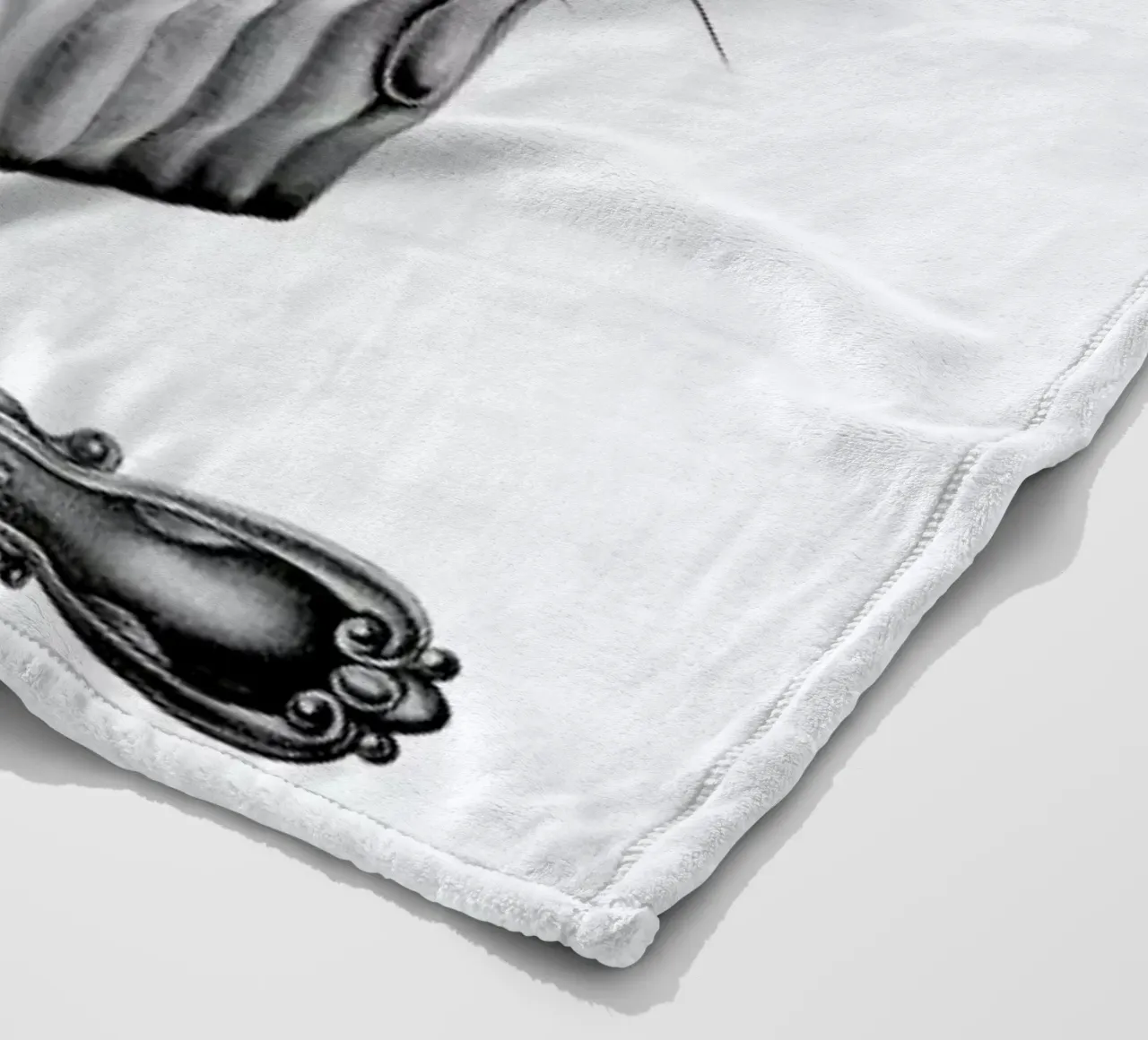 Cupcat Fleecedecke von Maria Vdovichenko