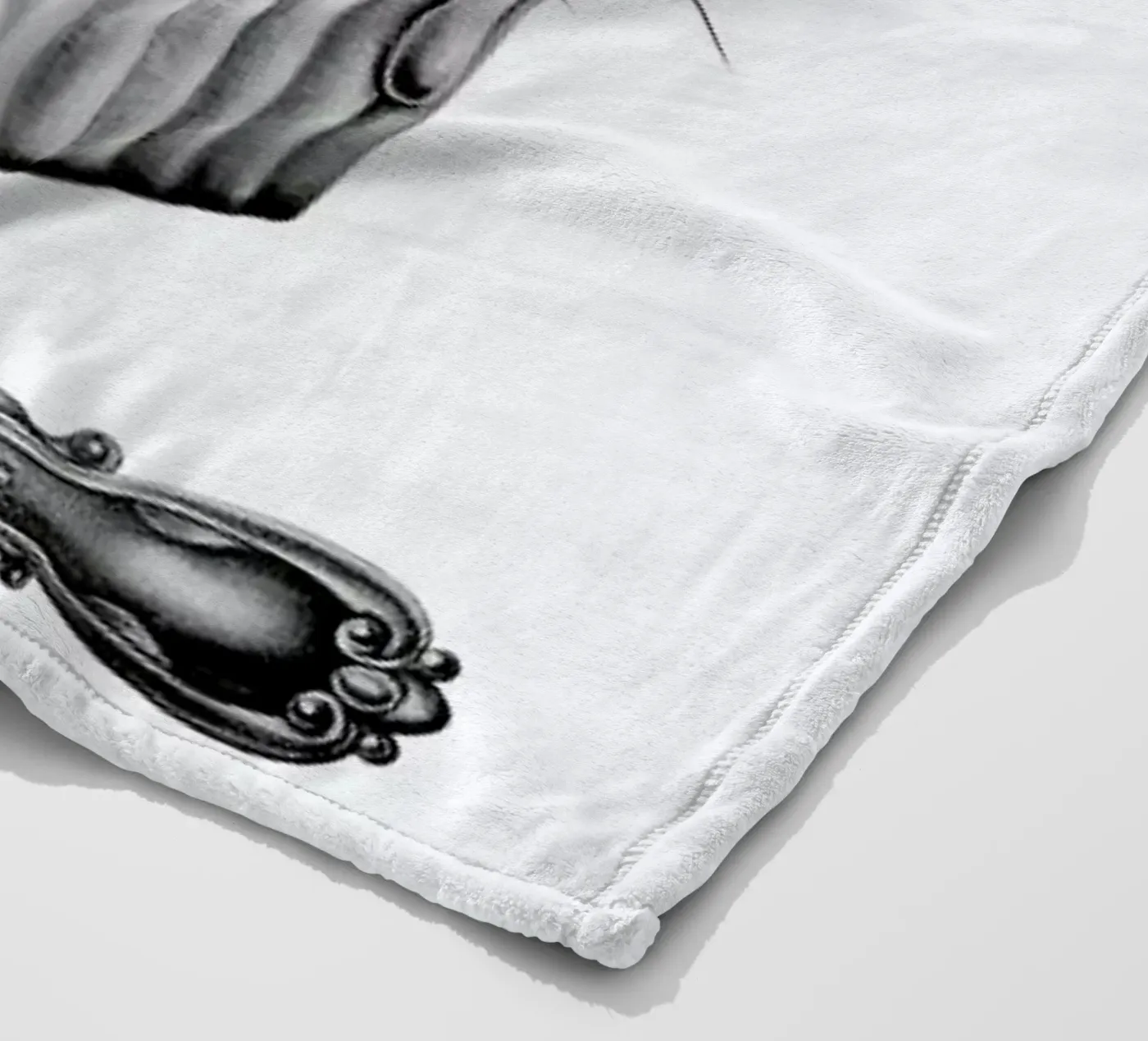 Cupcat plaid polaire de Maria Vdovichenko