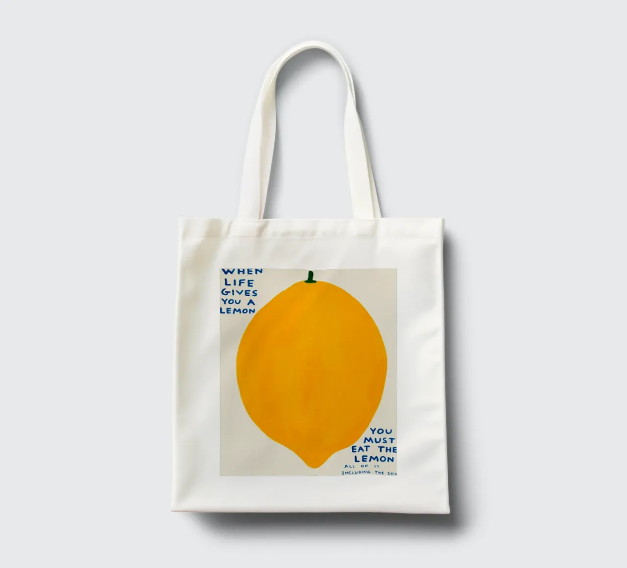 Quando la vita ti regala un limone borsa in juta da Annie