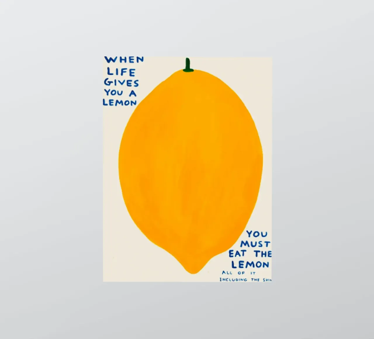 Quando la vita ti regala un limone adesivo da Annie