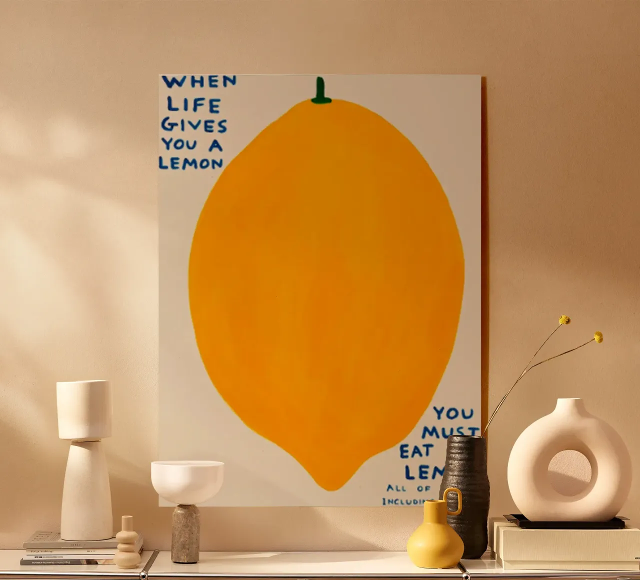 Quando la vita ti regala un limone plexiglass da Annie