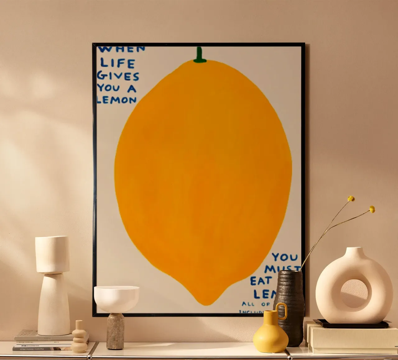 Quando la vita ti regala un limone poster da Annie