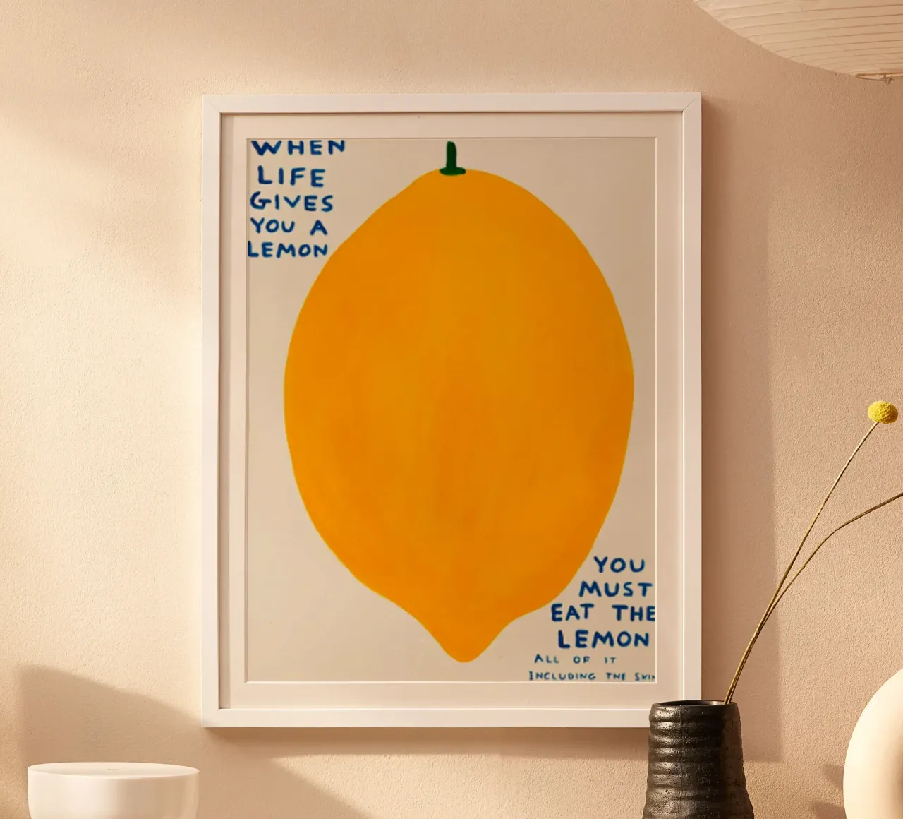 Quando la vita ti regala un limone poster da Annie