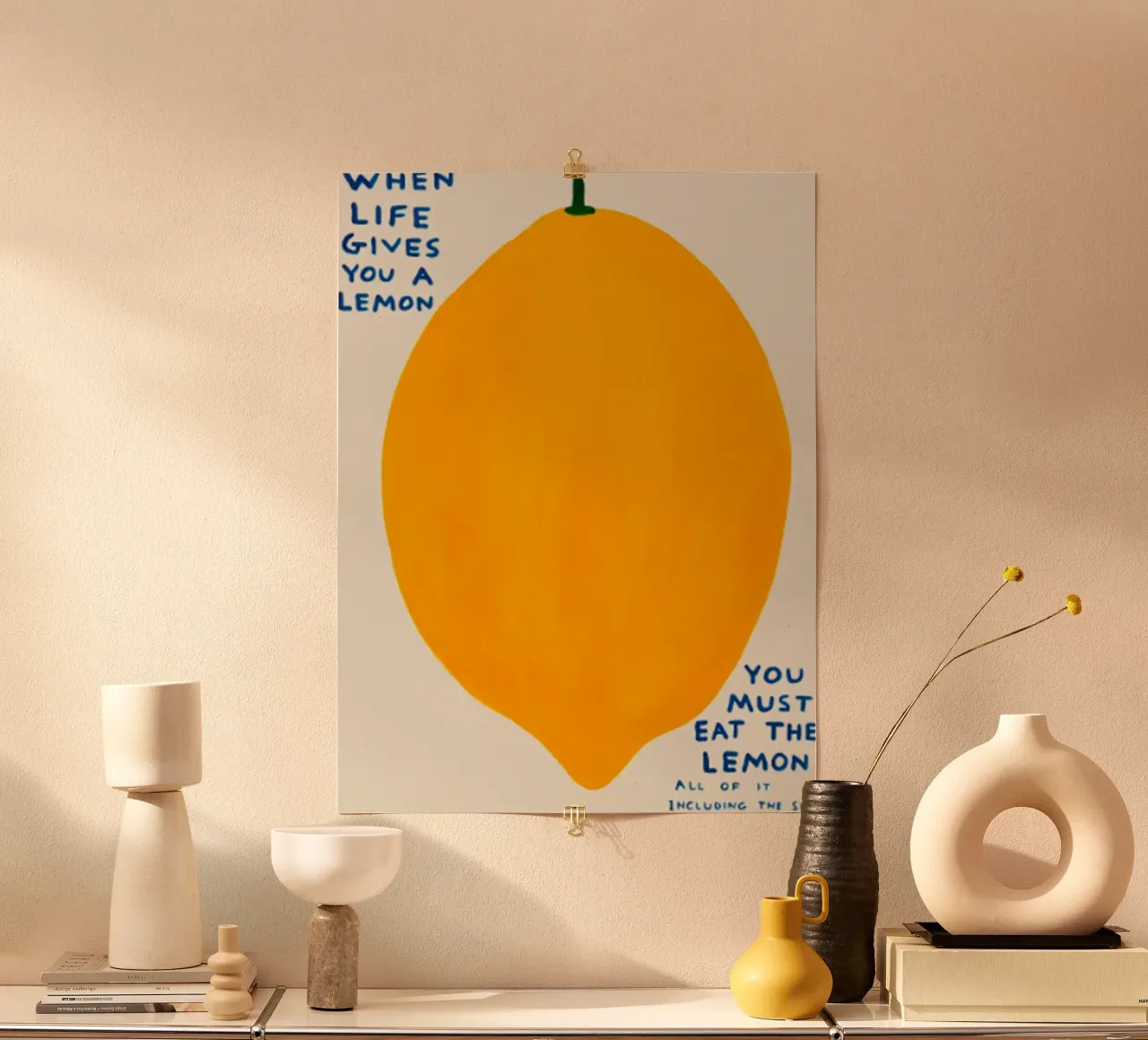 Quando la vita ti regala un limone poster da Annie