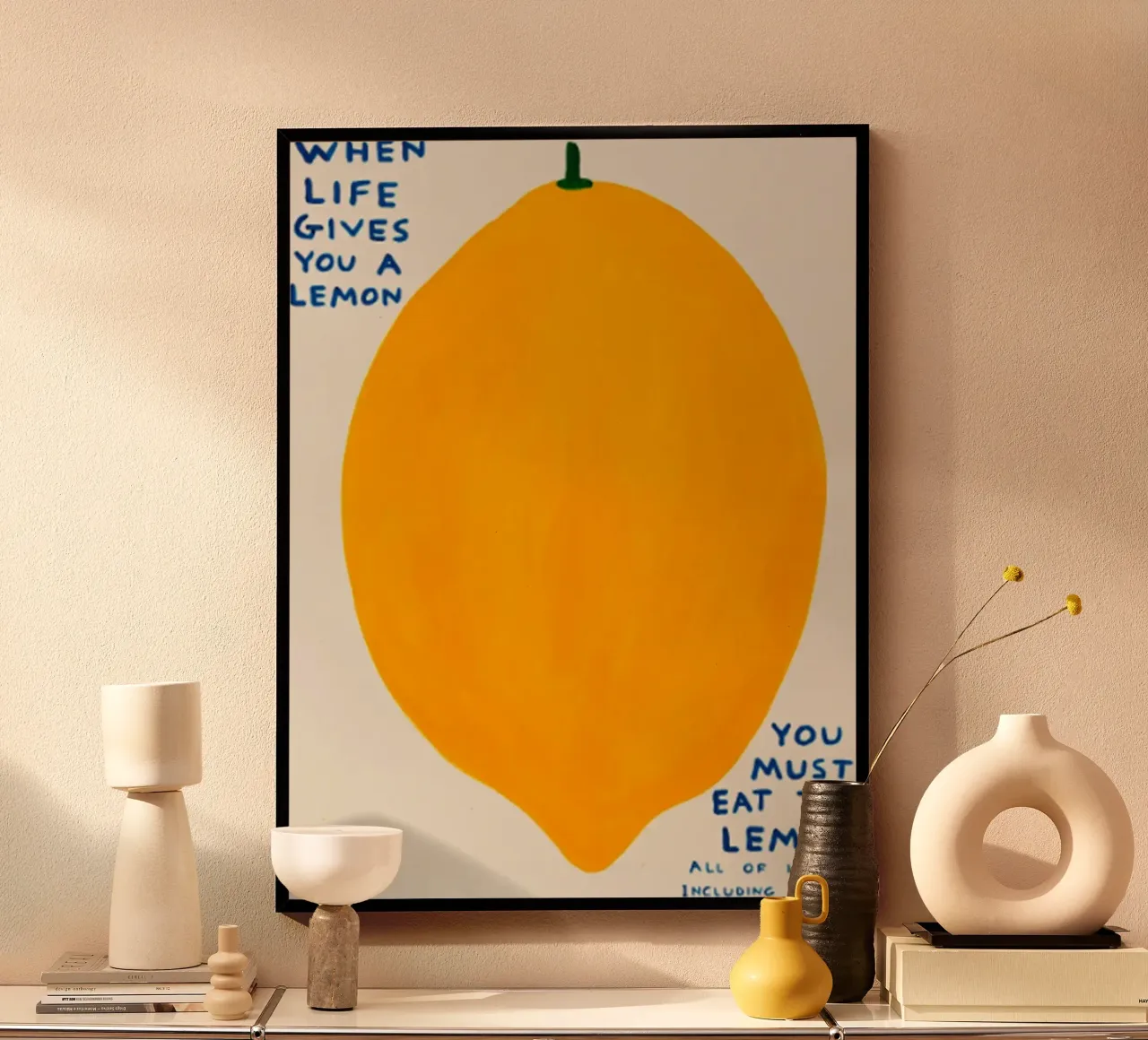 Quando la vita ti regala un limone poster da Annie