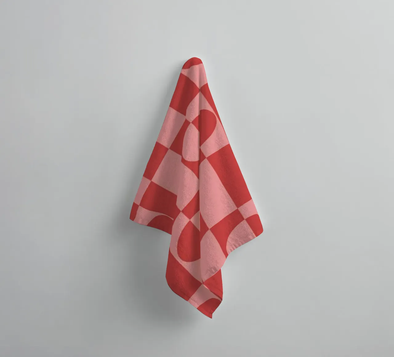 Rose eclectic geometric mid century modern pattern asciugamano da bagno da TijanaArtStudio88