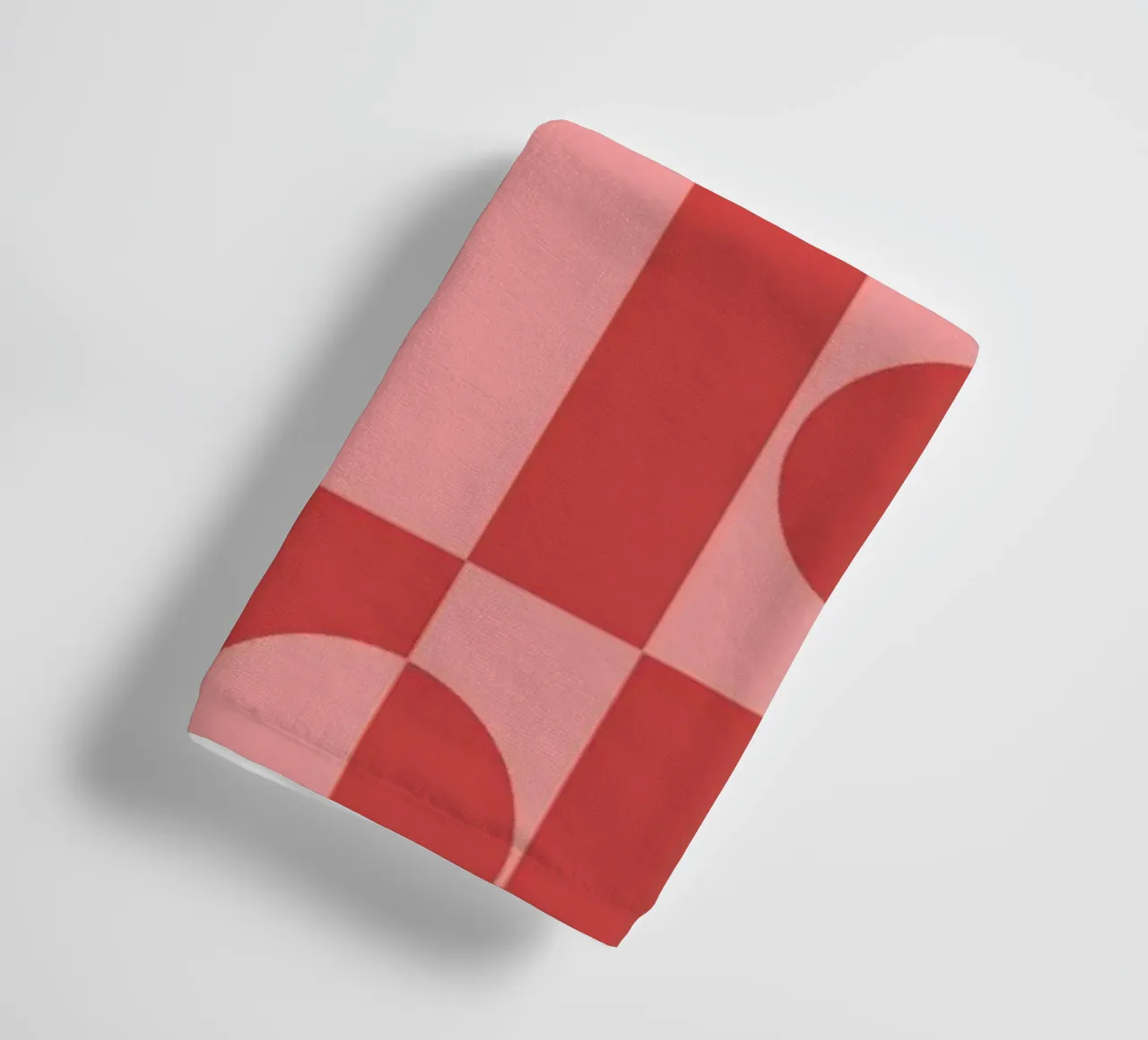 Rose eclectic geometric mid century modern pattern asciugamano da bagno da TijanaArtStudio88