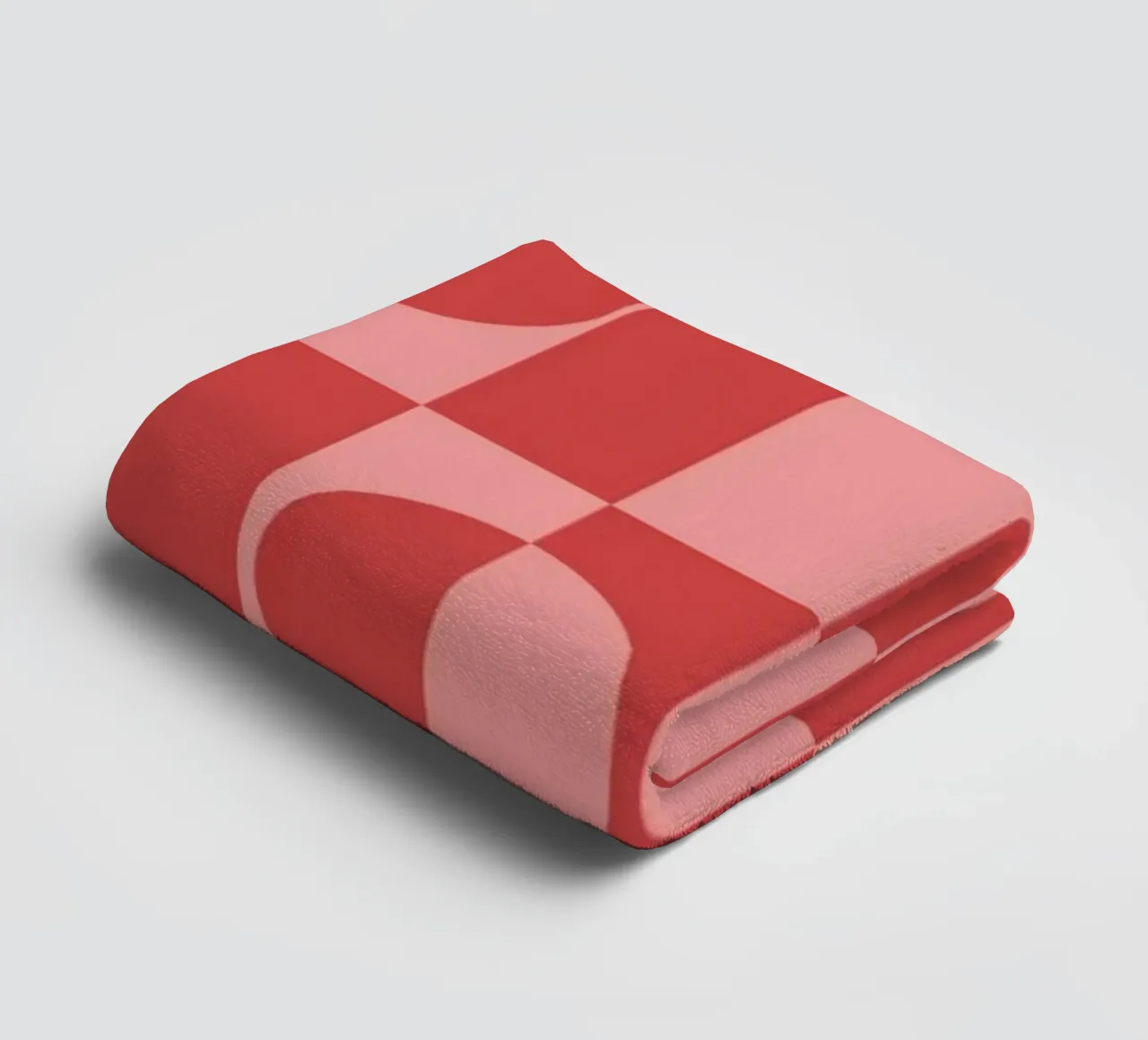 Rose eclectic geometric mid century modern pattern asciugamano da bagno da TijanaArtStudio88