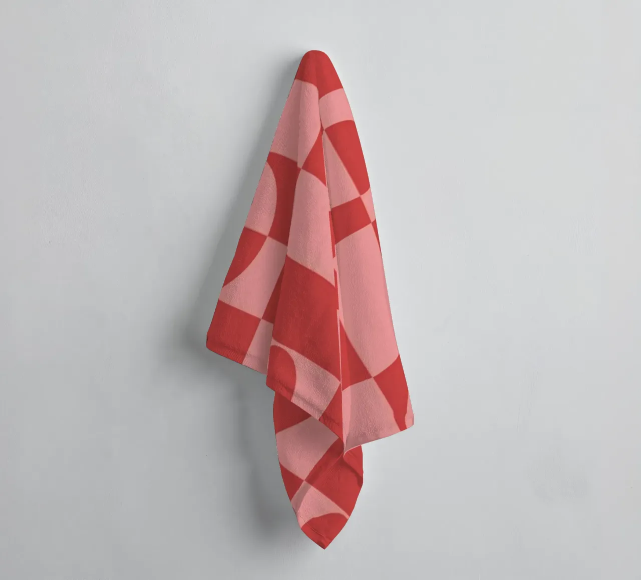 Rose eclectic geometric mid century modern pattern asciugamano da bagno da TijanaArtStudio88