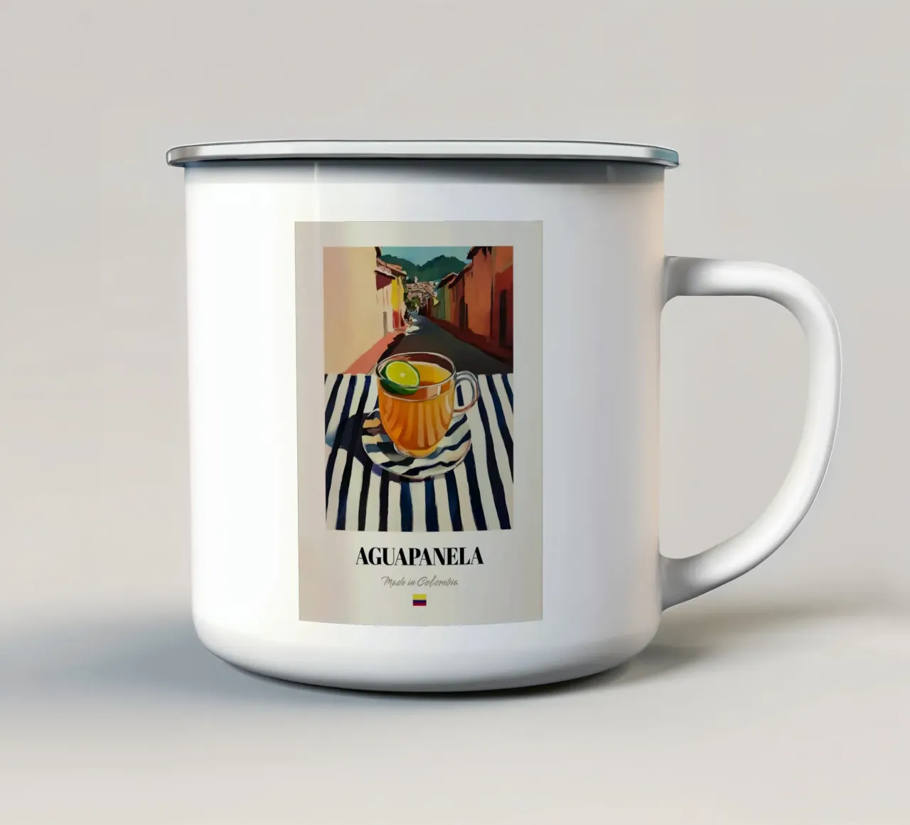 Aguapanela tazza in smalto da mary shop