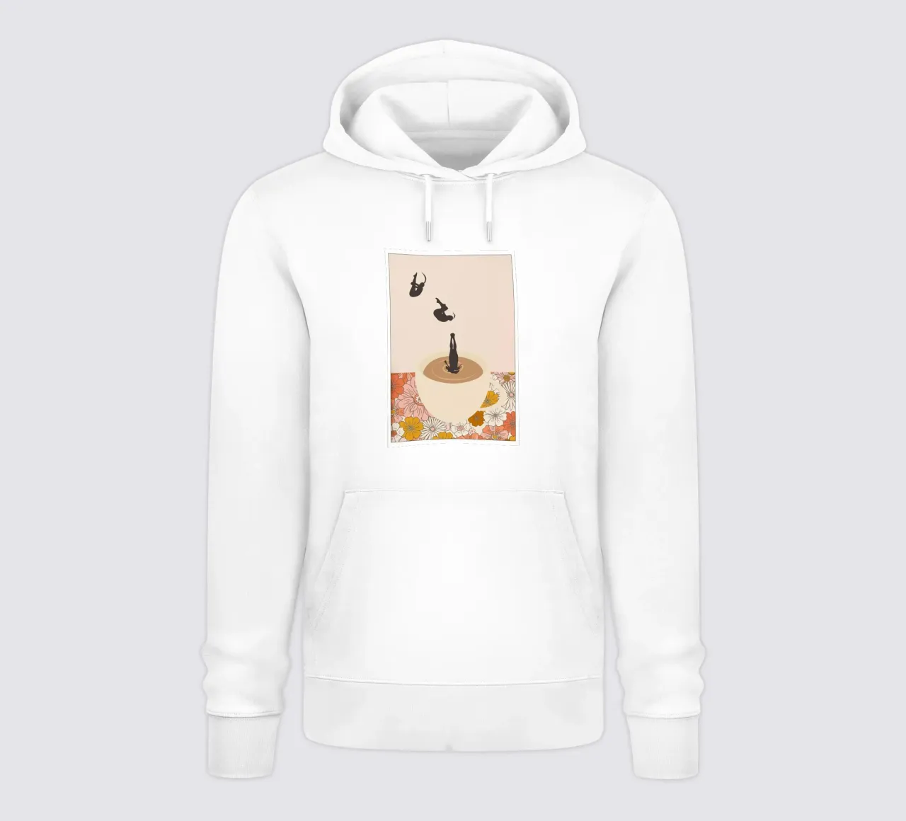 Tuffatore di caffè moderno Beshdomp felpa con cappuccio da mary shop