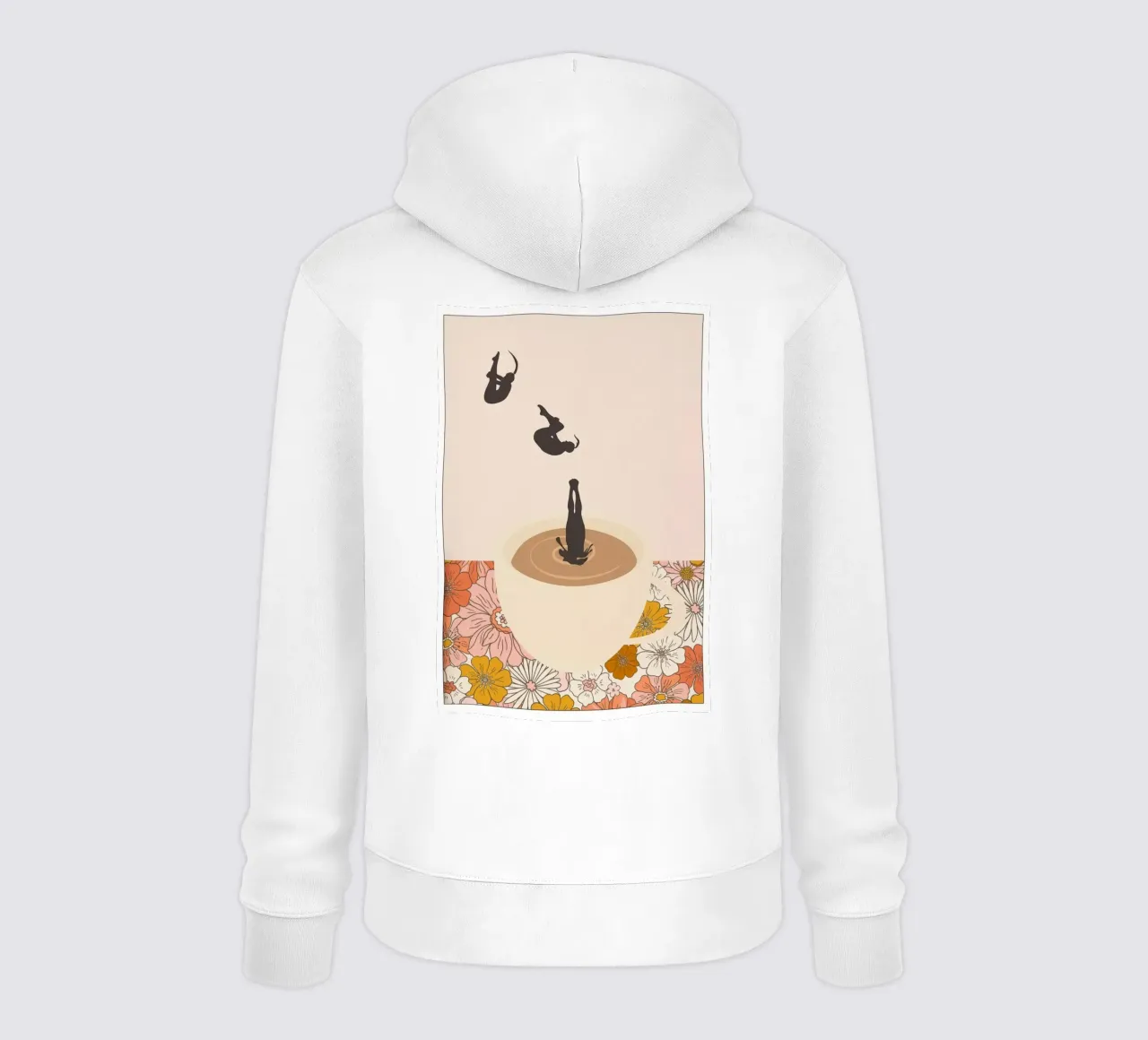 Tuffatore di caffè moderno Beshdomp felpa con cappuccio da mary shop