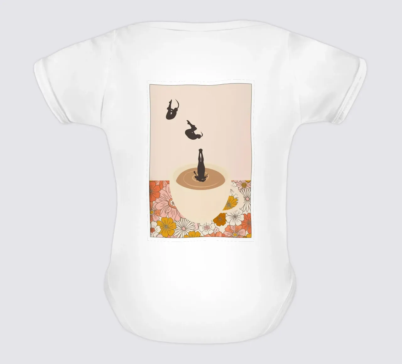 Tuffatore di caffè moderno Beshdomp body neonato maniche corte da mary shop