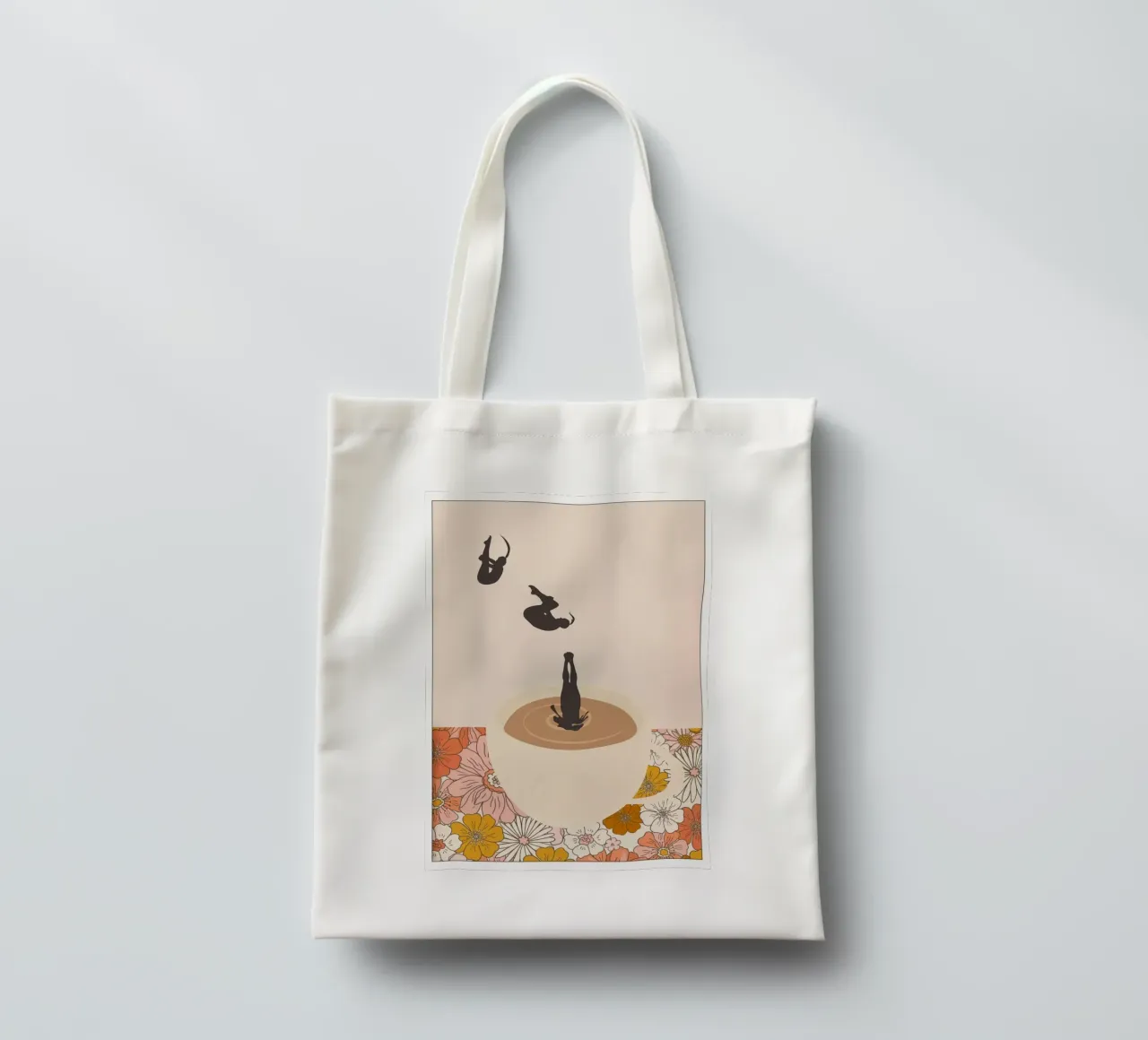 Tuffatore di caffè moderno Beshdomp borsa in juta da mary shop