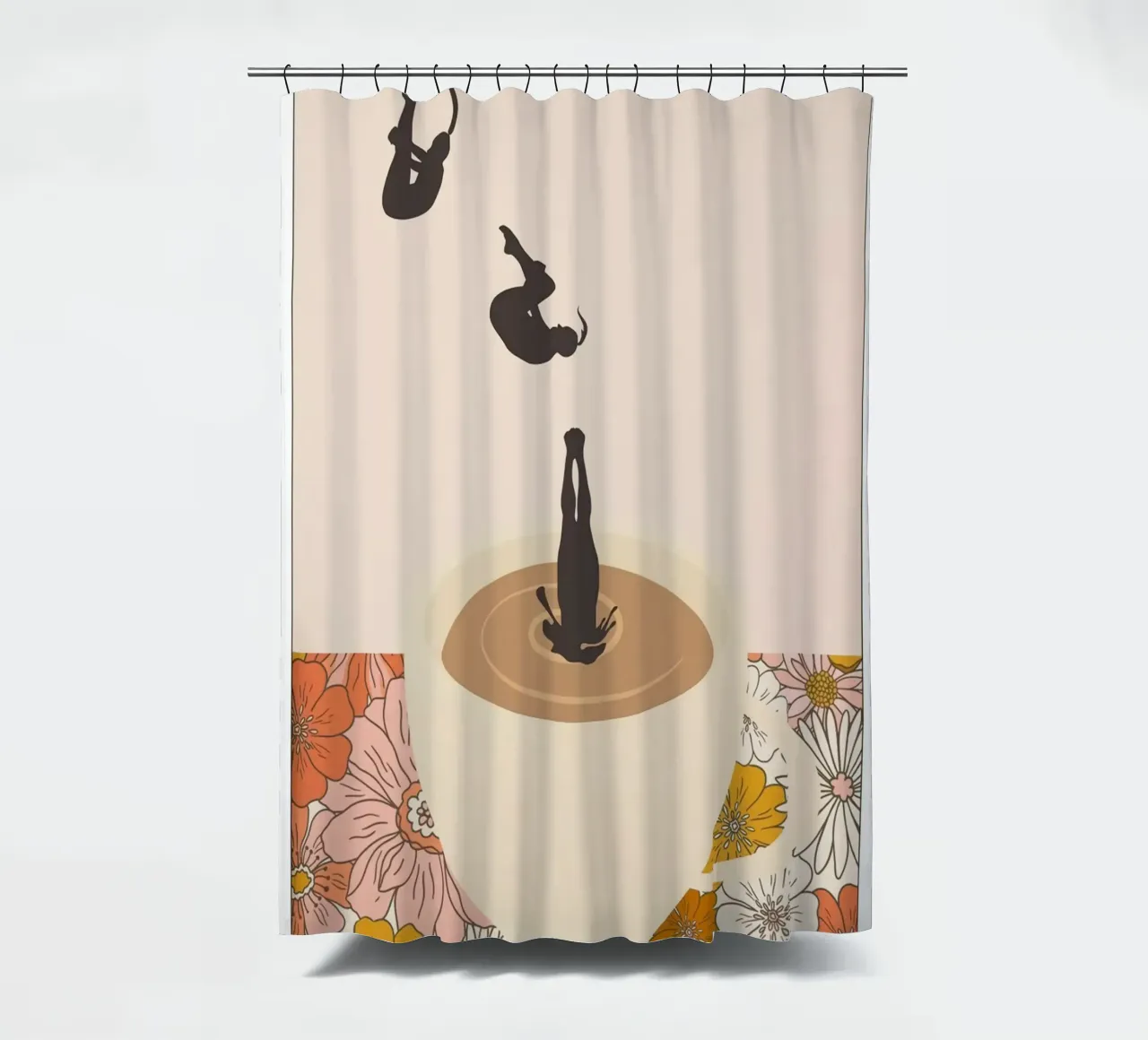 Tuffatore di caffè moderno Beshdomp tenda da doccia da mary shop