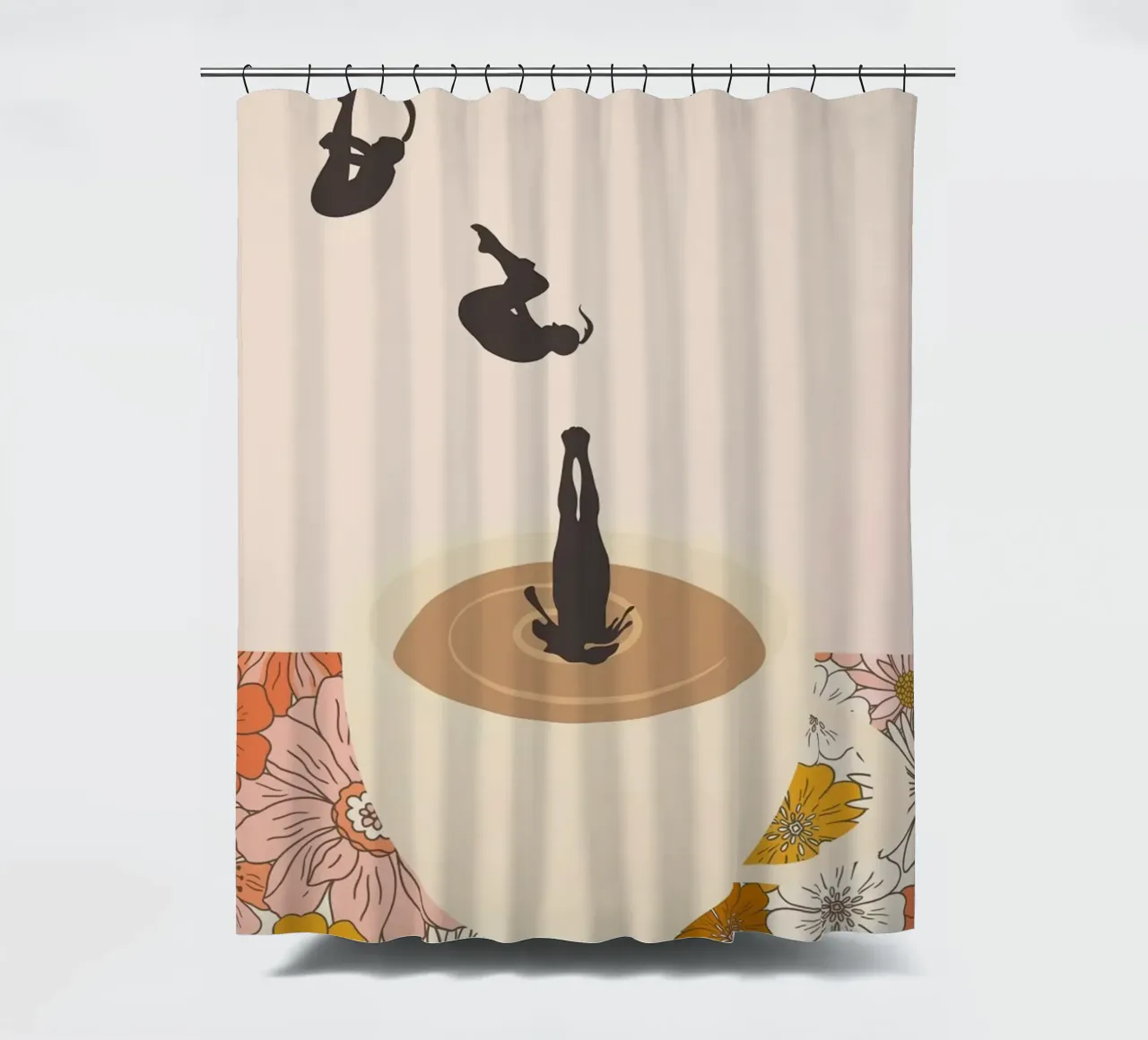 Tuffatore di caffè moderno Beshdomp tenda da doccia da mary shop
