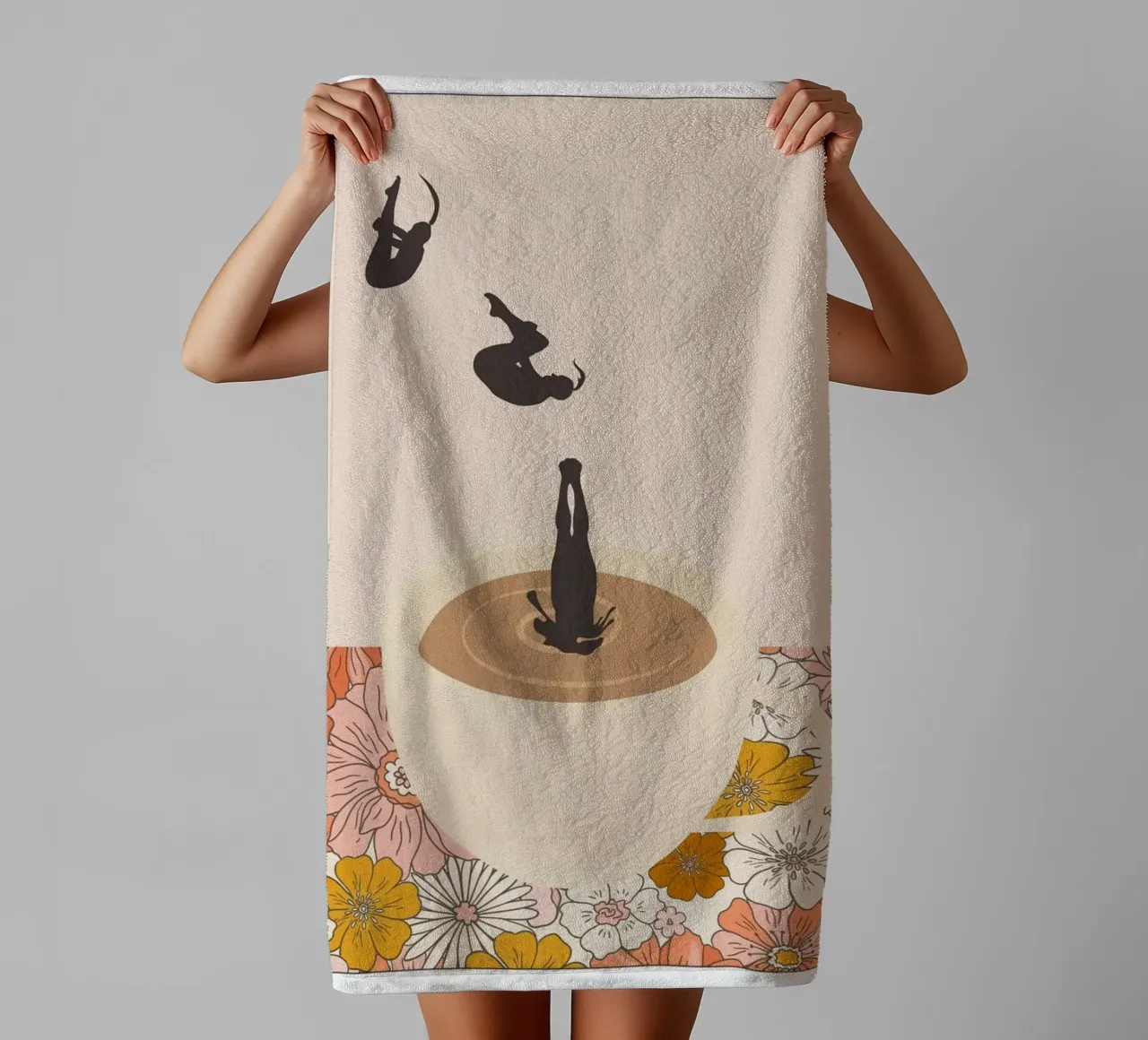 Tuffatore di caffè moderno Beshdomp asciugamano da bagno da mary shop
