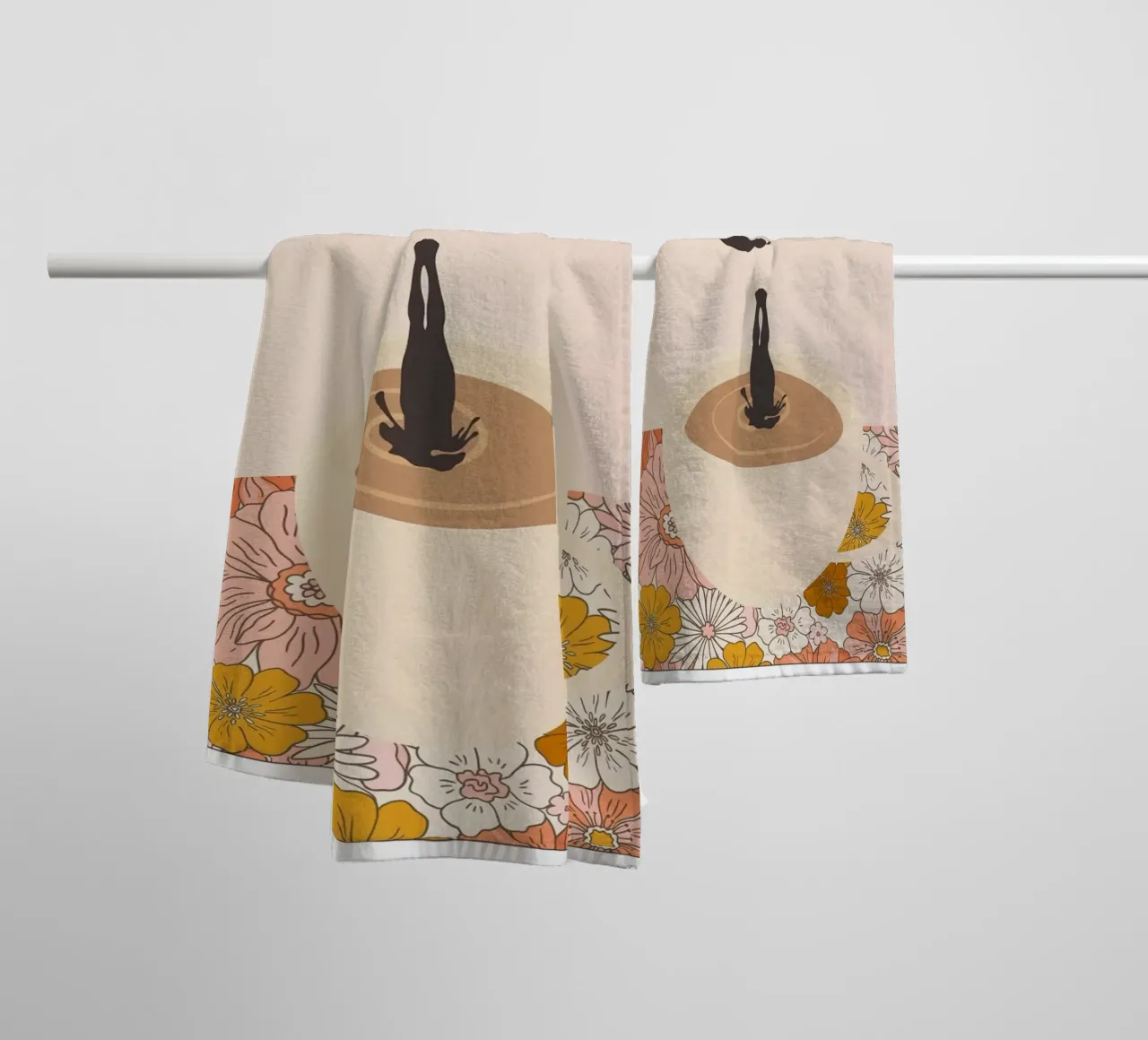 Tuffatore di caffè moderno Beshdomp asciugamano da bagno da mary shop