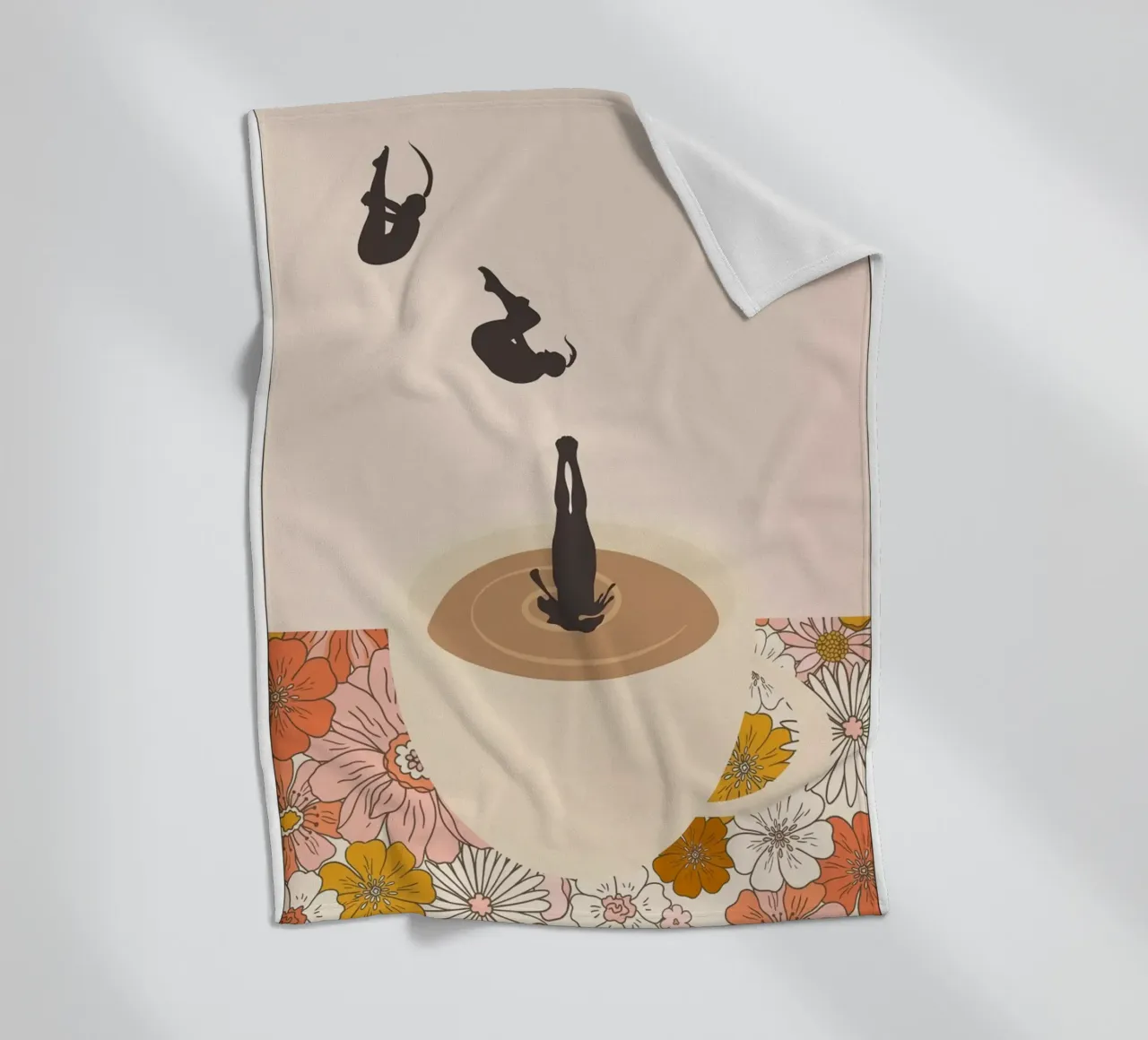 Tuffatore di caffè moderno Beshdomp coperta in pile da mary shop