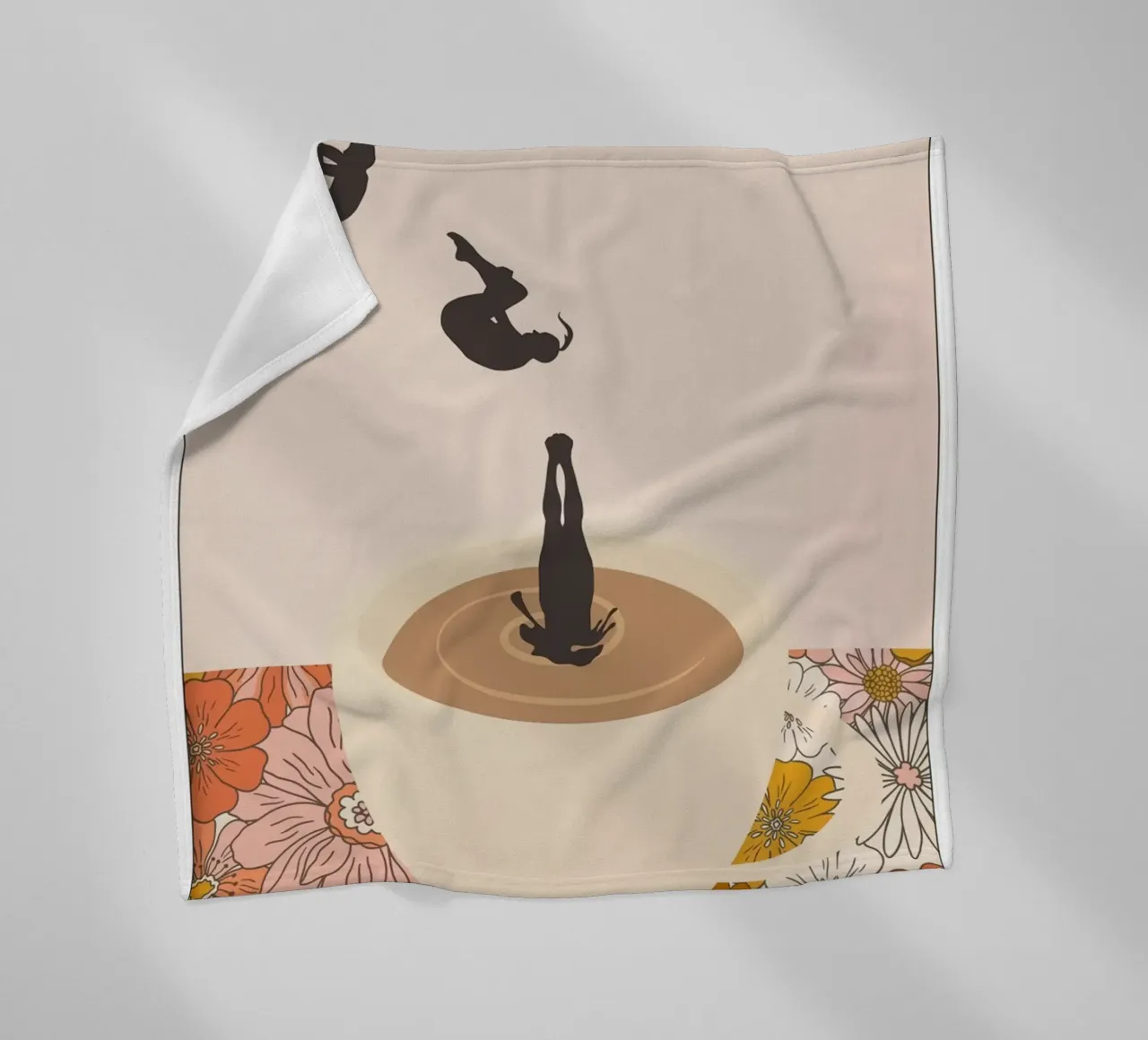 Tuffatore di caffè moderno Beshdomp coperta in pile da mary shop