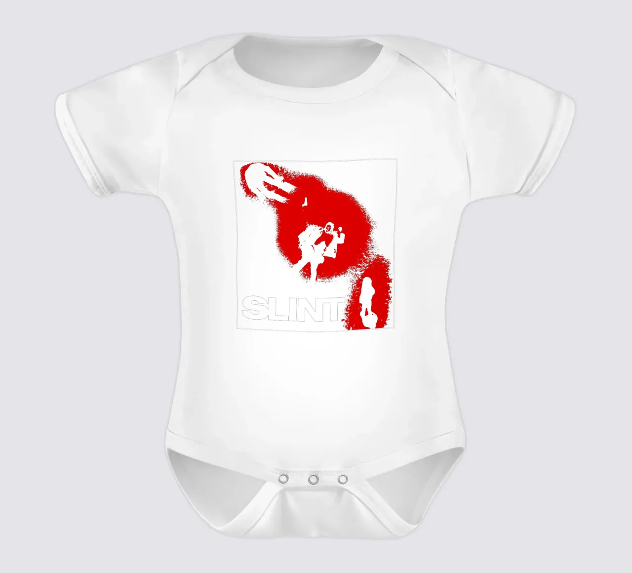 Stile Silhouette - Slint body neonato maniche corte da grass.studio_