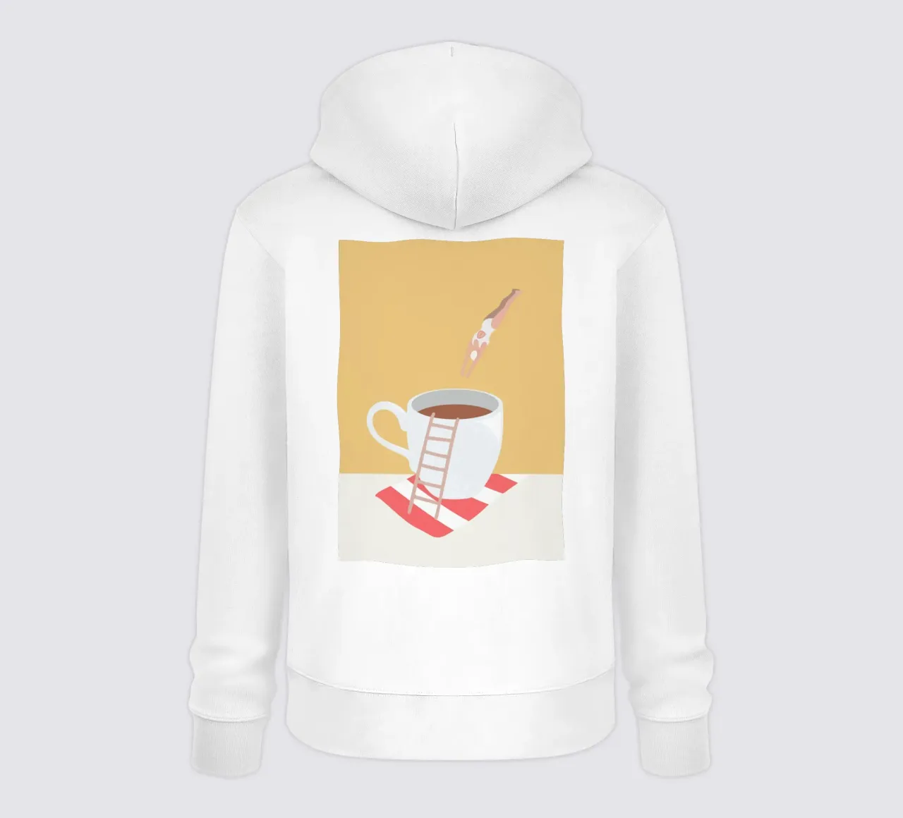 caffè subacqueo felpa con cappuccio da mary shop
