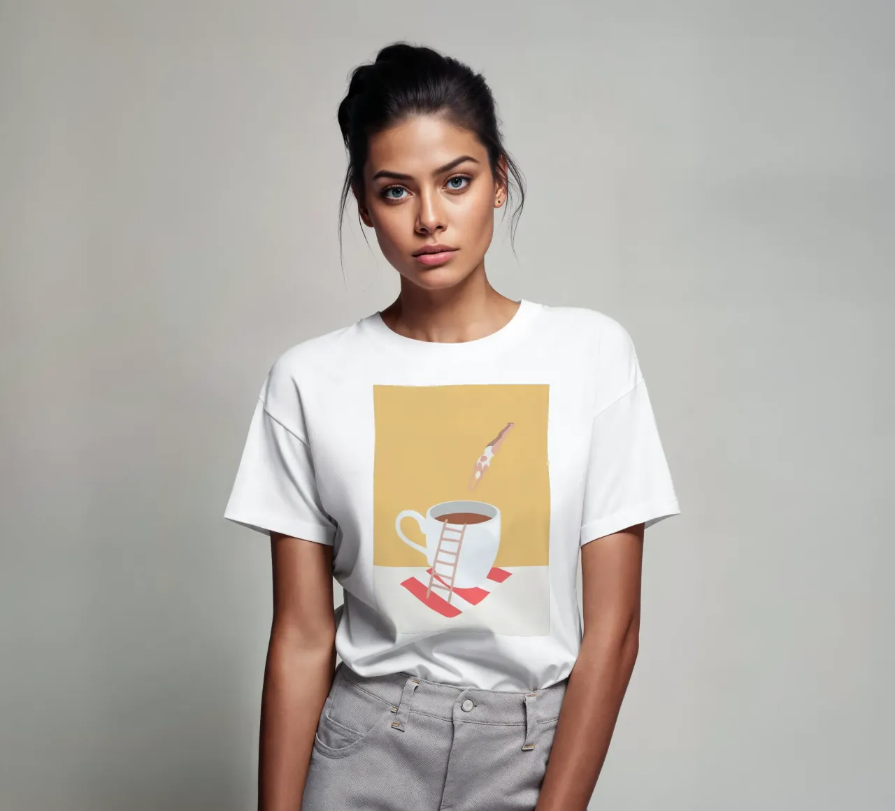 caffè subacqueo t-shirt da mary shop