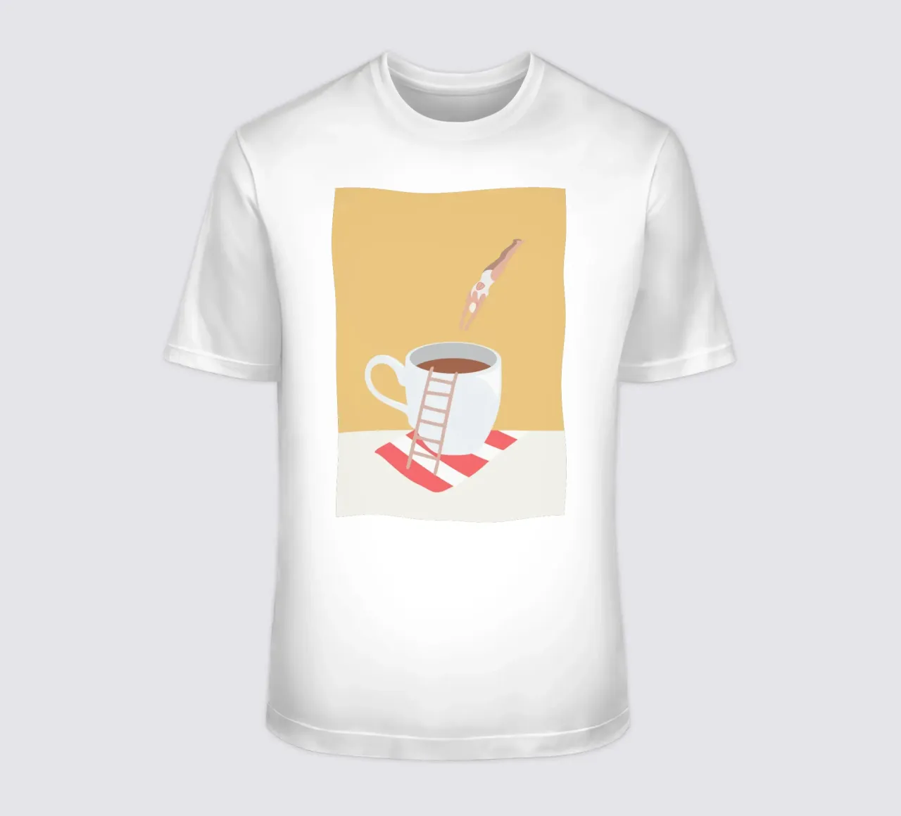 caffè subacqueo t-shirt da mary shop