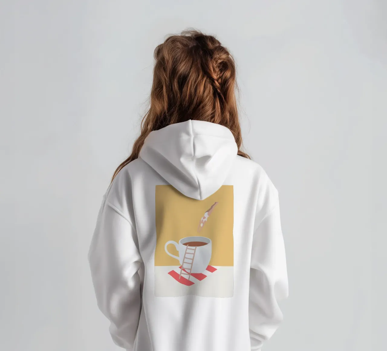 caffè subacqueo felpa bambino con cappuccio da mary shop
