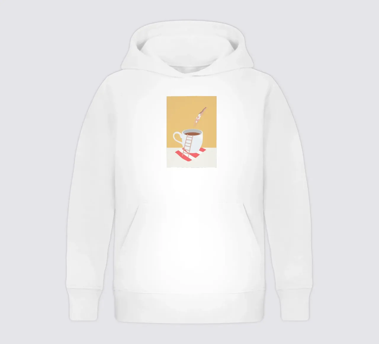 caffè subacqueo felpa bambino con cappuccio da mary shop
