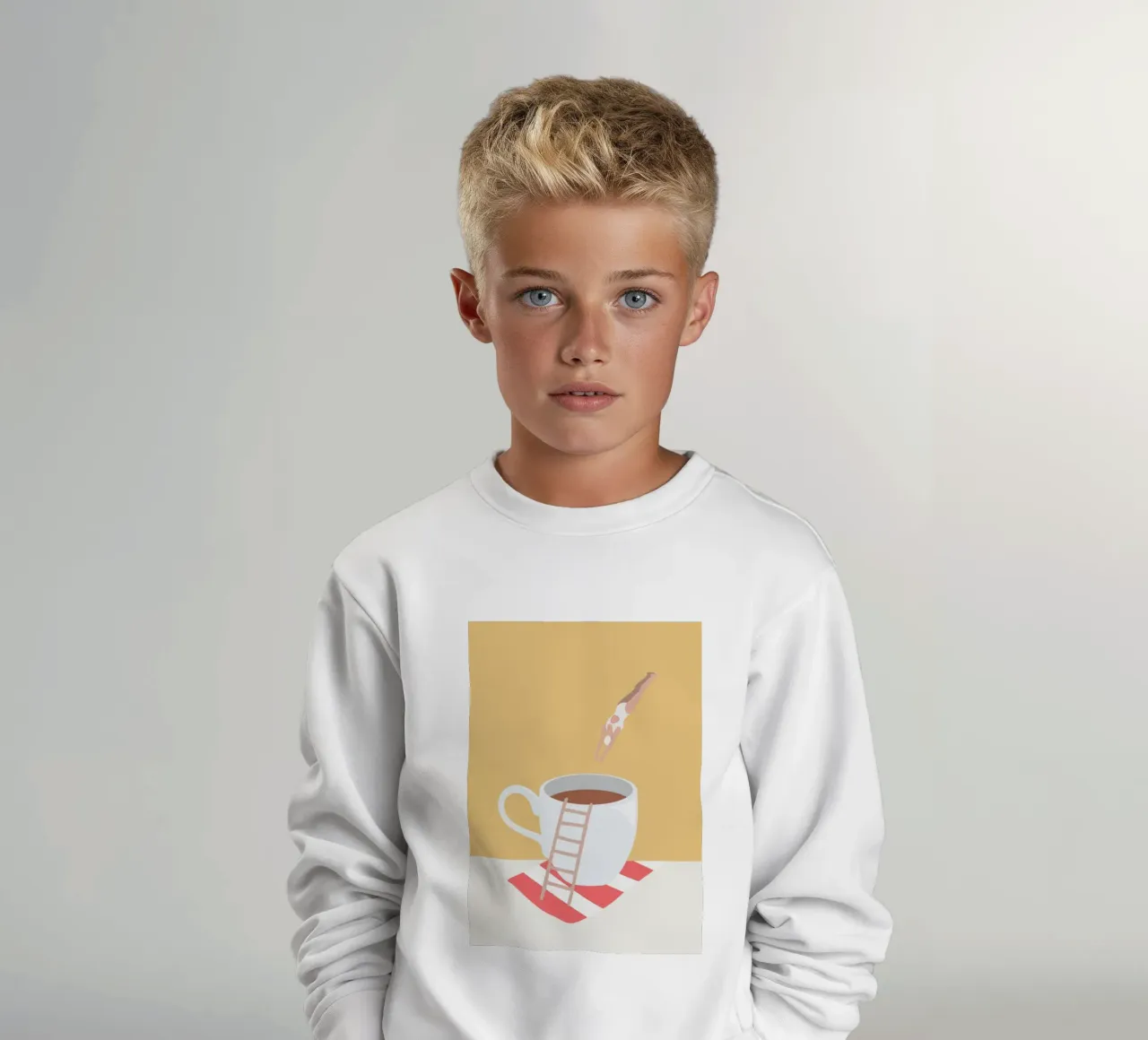 caffè subacqueo felpa bambino da mary shop