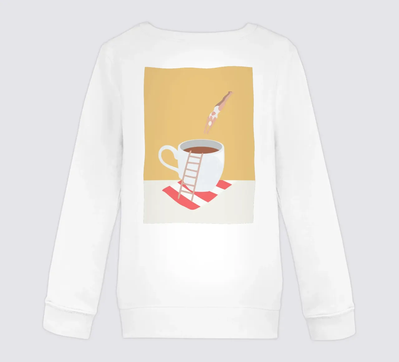 caffè subacqueo felpa bambino da mary shop