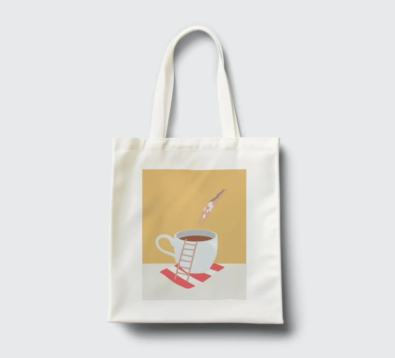 caffè subacqueo borsa in juta da mary shop