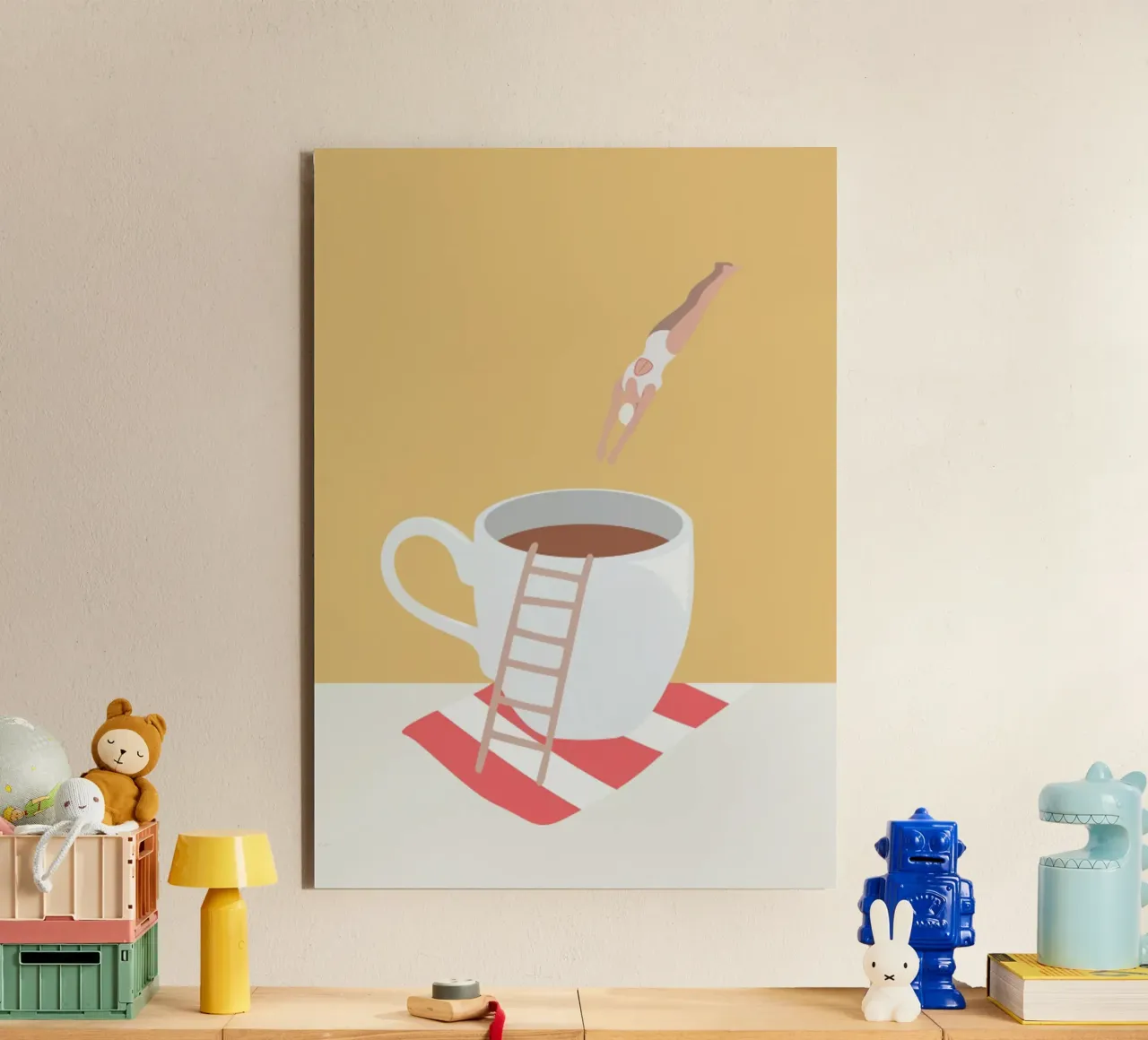 caffè subacqueo alluminio dibond da mary shop