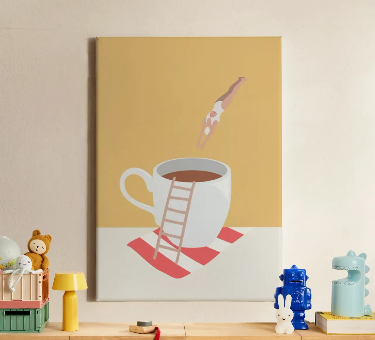 caffè subacqueo tela da mary shop