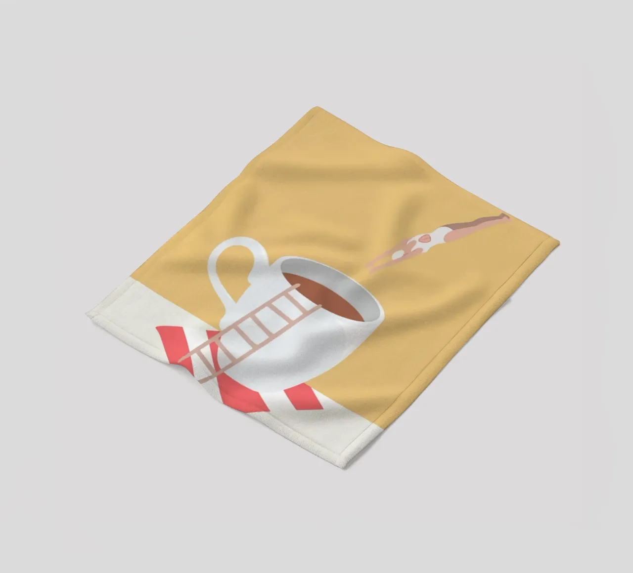 caffè subacqueo coperta in pile da mary shop