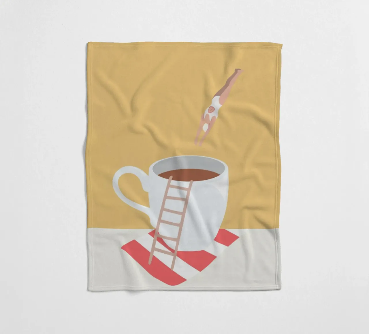 caffè subacqueo coperta in pile da mary shop