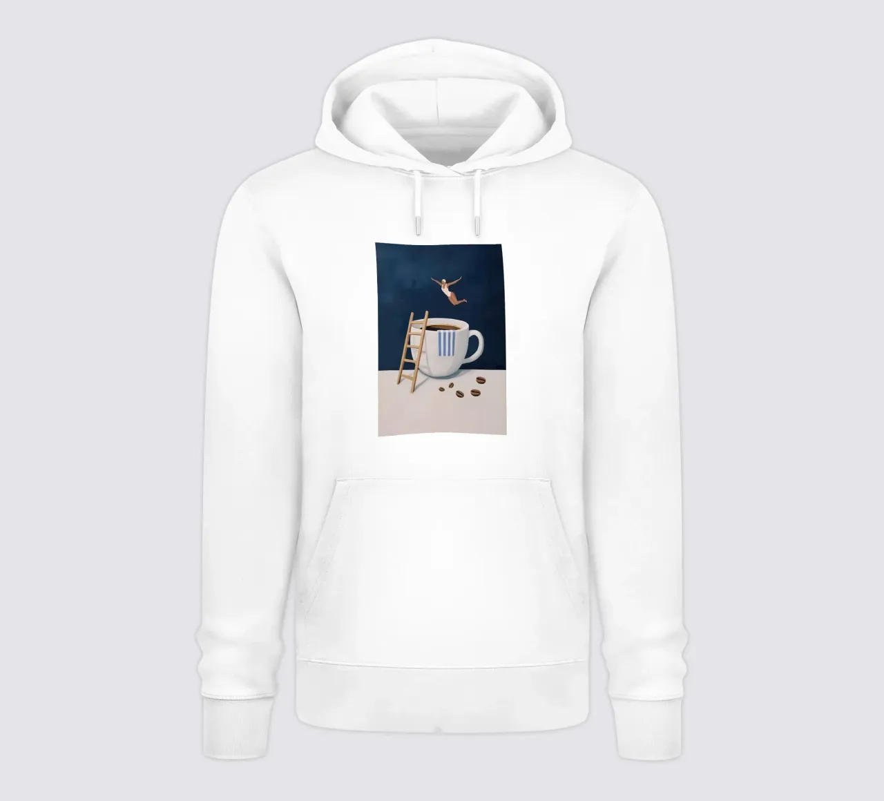 Tuffatore di caffè felpa con cappuccio da mary shop