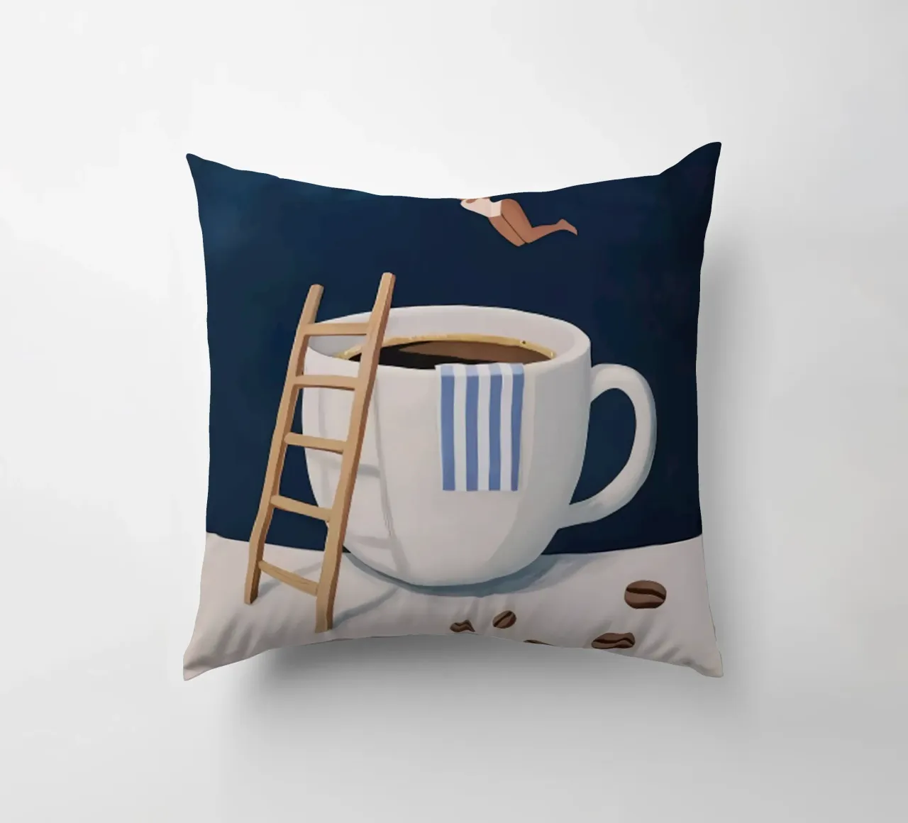 Tuffatore di caffè cuscino da mary shop