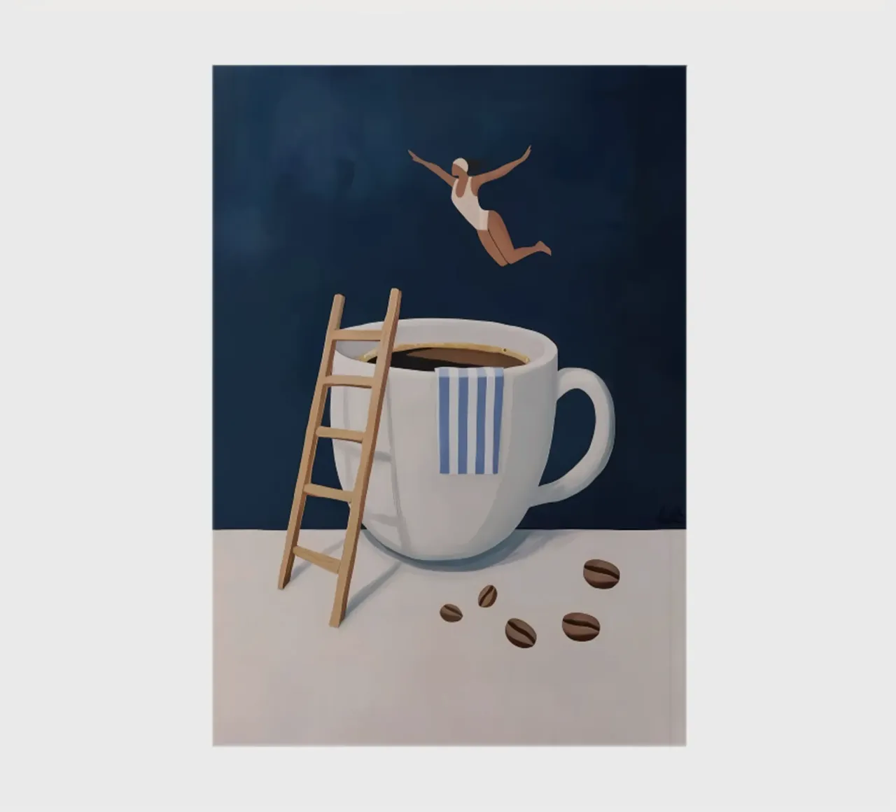 Tuffatore di caffè diario da mary shop
