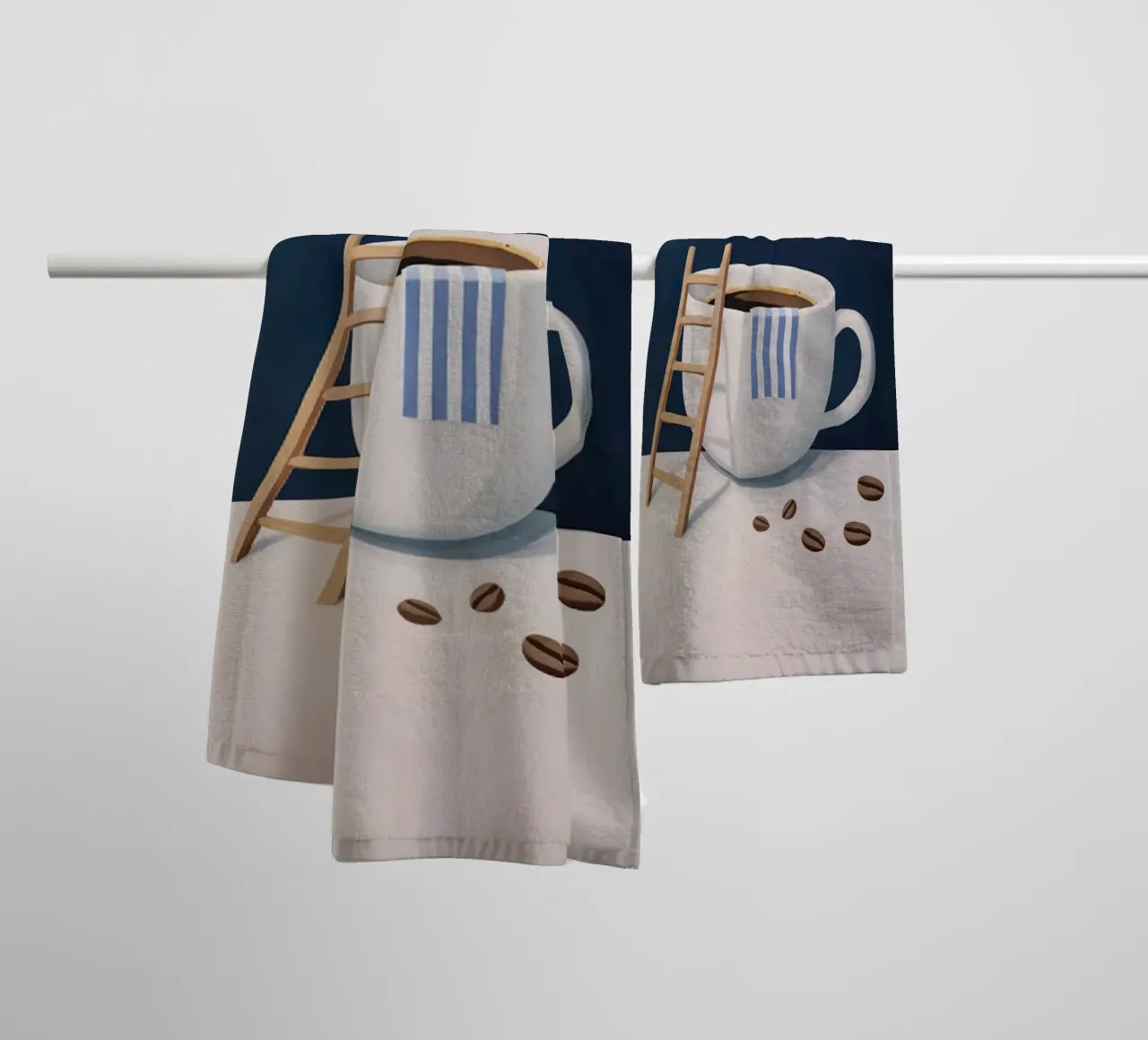 Tuffatore di caffè asciugamano da bagno da mary shop