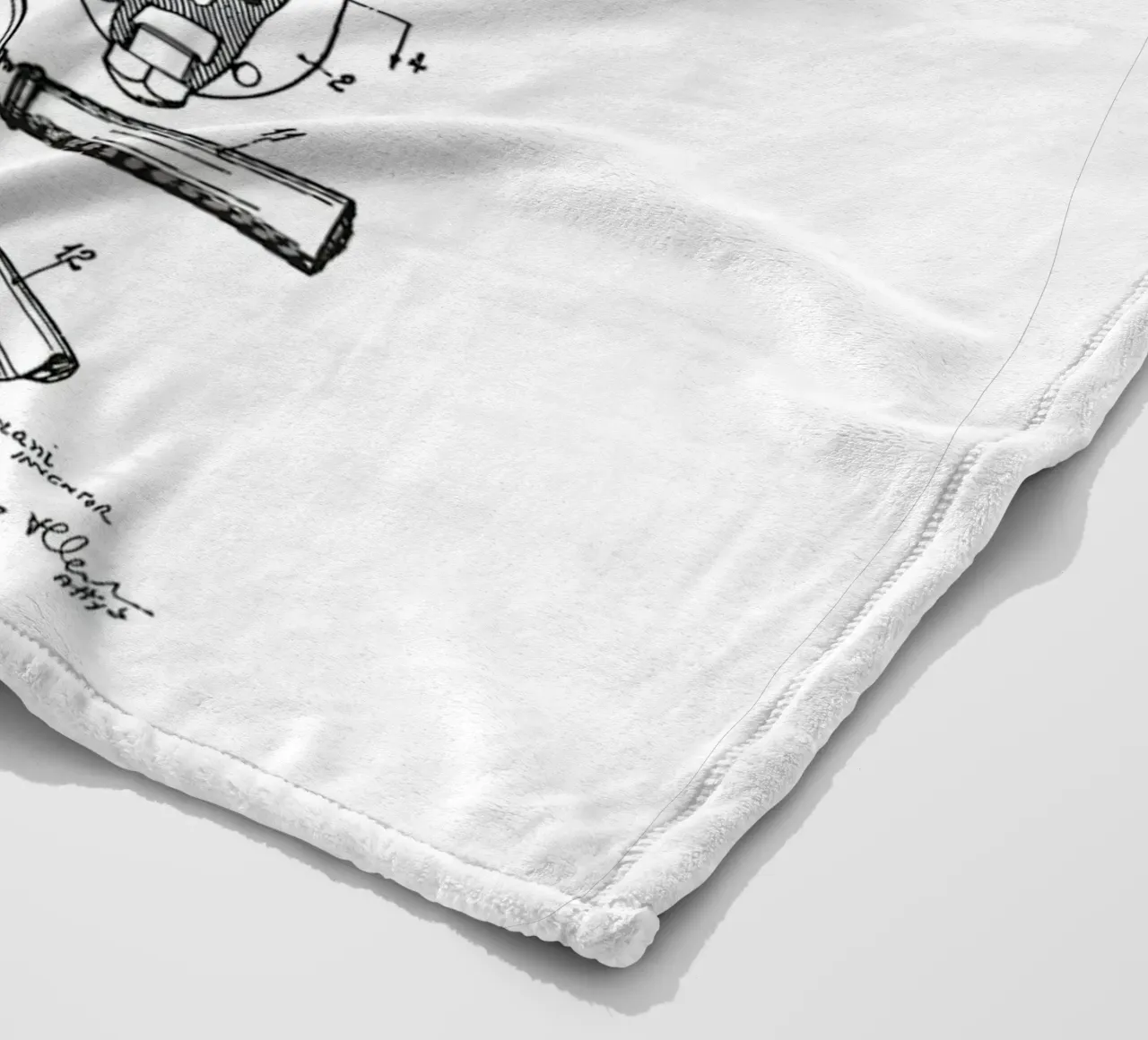 Espresso Machine Patent coperta in pile da mary shop