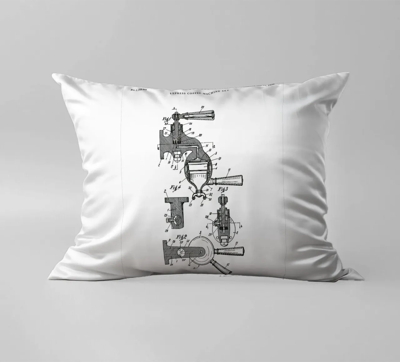 Espresso Machine Patent cuscino da mary shop