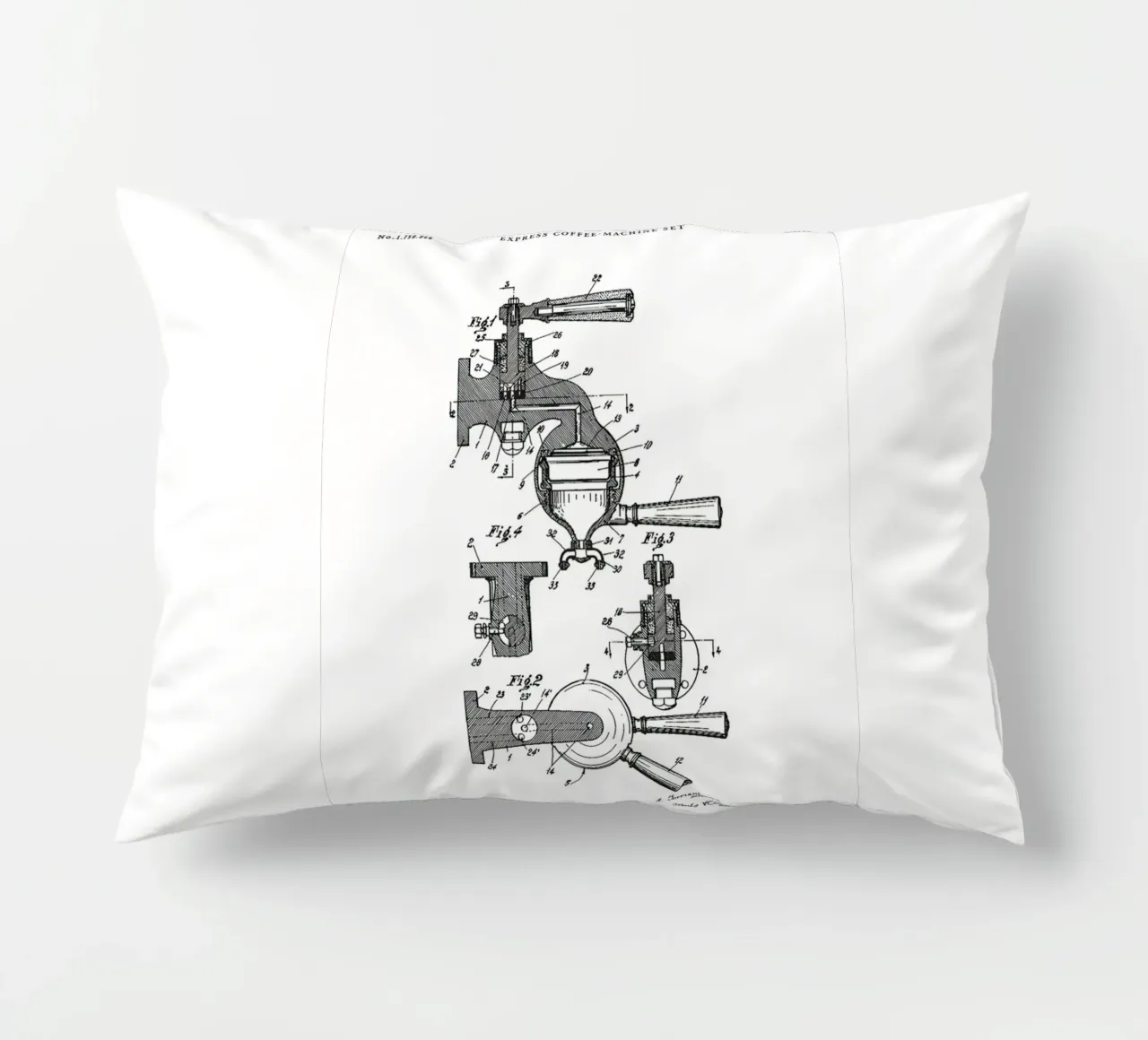 Espresso Machine Patent cuscino da mary shop