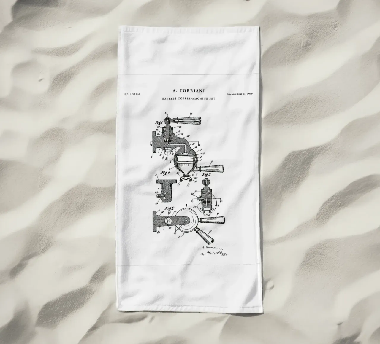 Espresso Machine Patent telo mare da mary shop