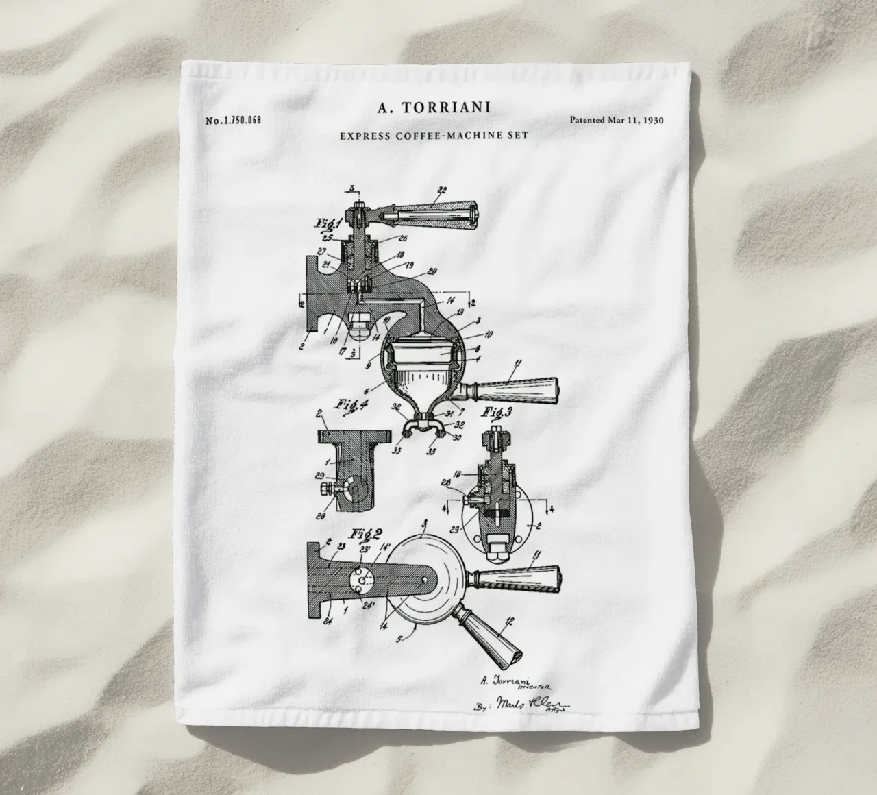 Espresso Machine Patent telo mare da mary shop