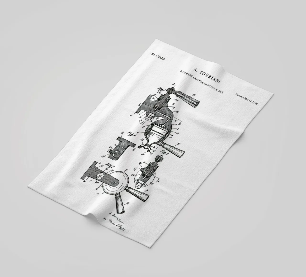 Espresso Machine Patent telo mare da mary shop