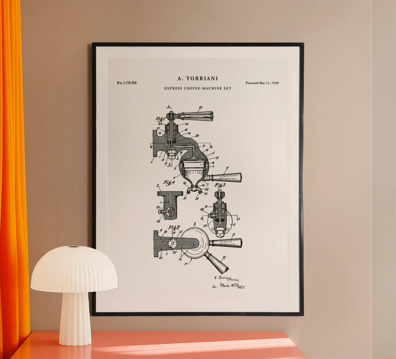Espresso Machine Patent carta hahnemühle da mary shop