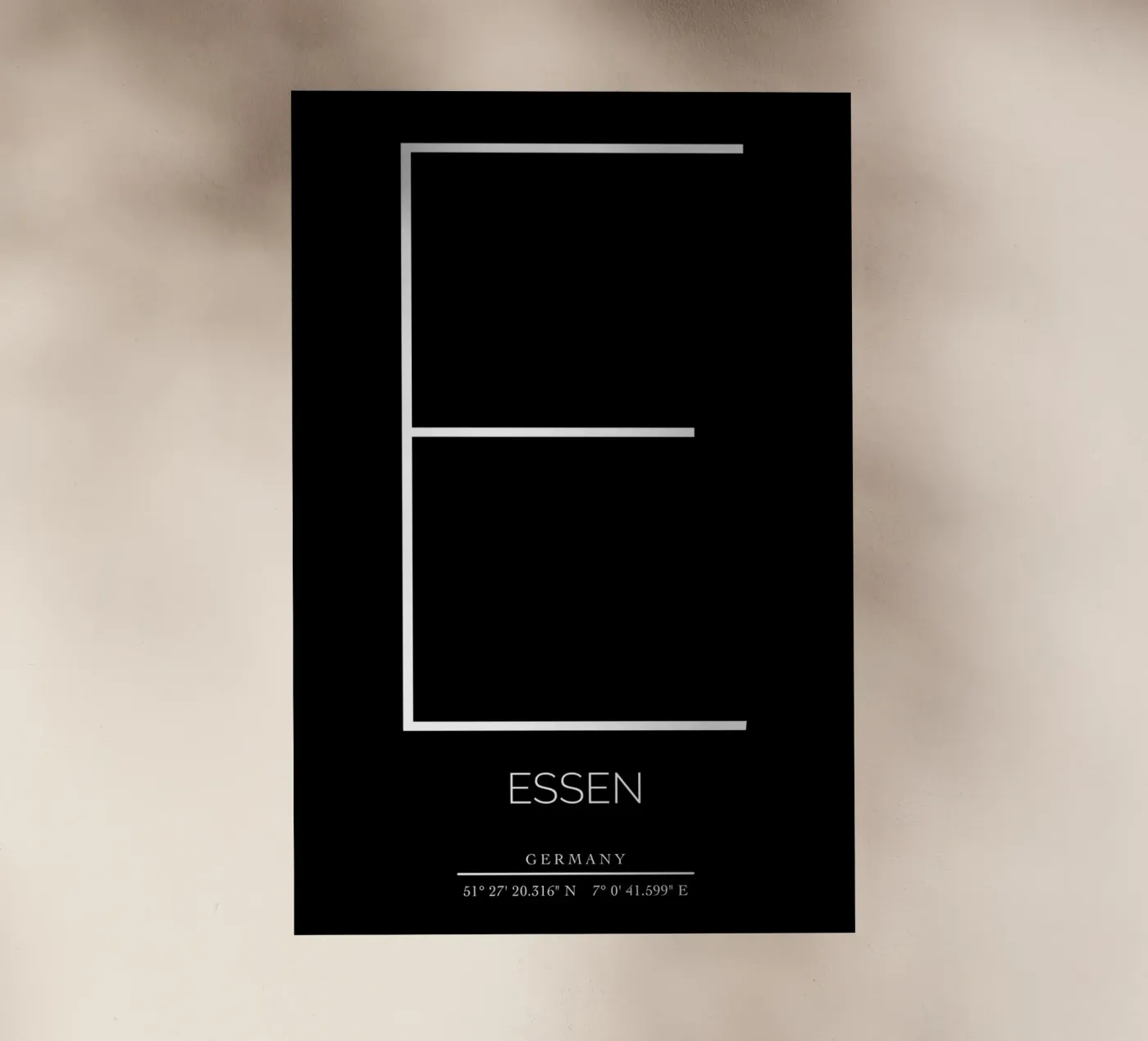 ESSEN -  black pellicola backlit da CityLights